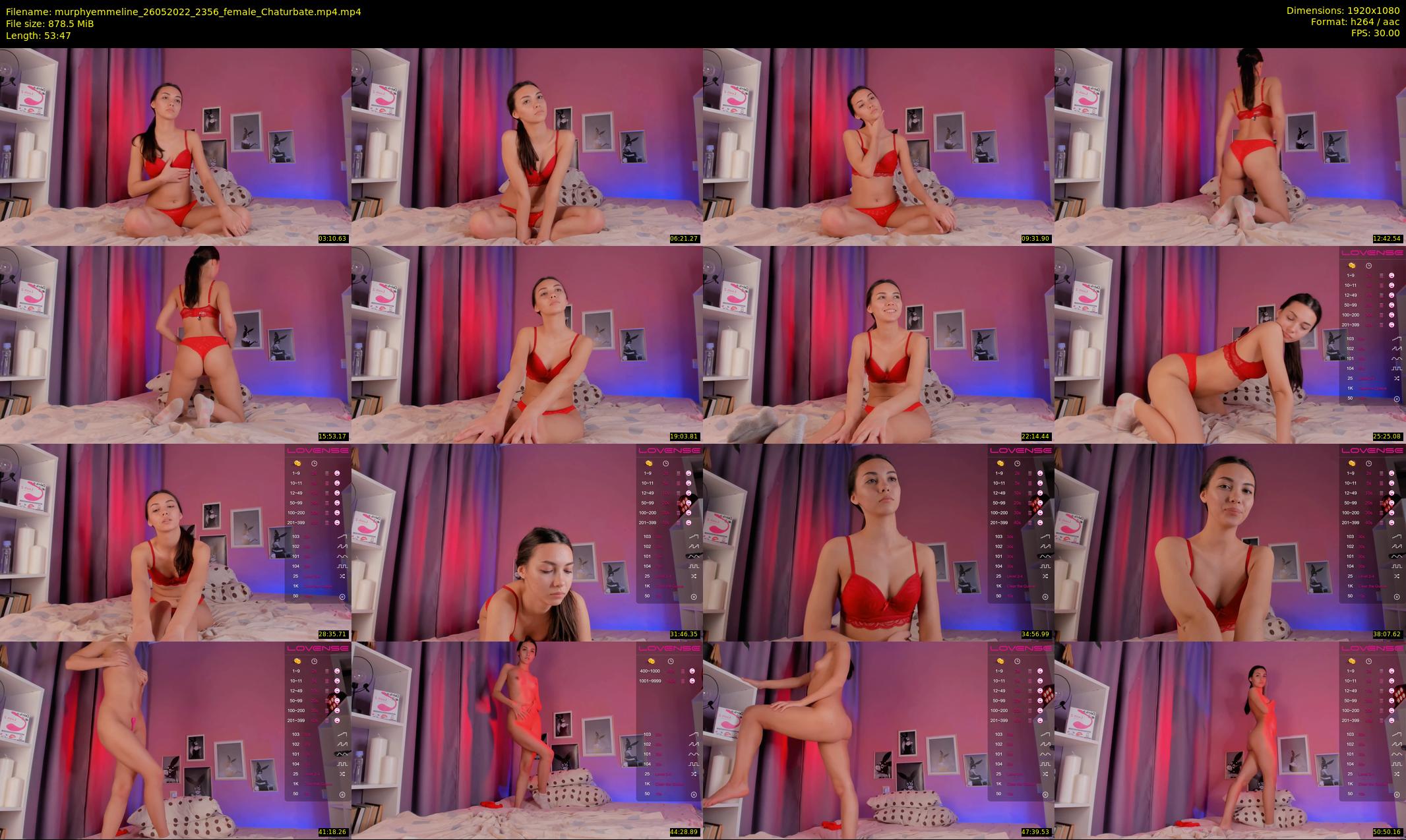 murphyemmeline — 54 minute Chaturbate female cam show recording, 1080p, May 26, 2022