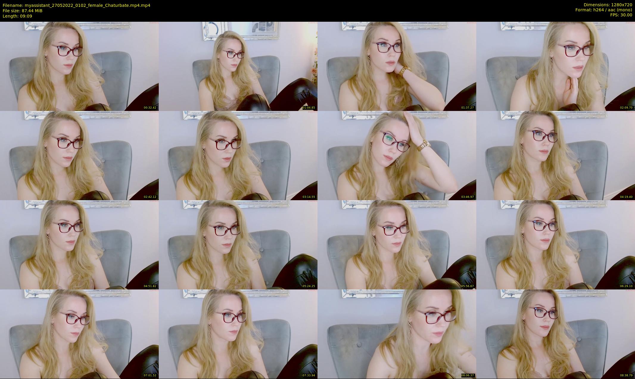 myassistant — 10 minute Chaturbate female cam show recording, 720p, May 27, 2022
