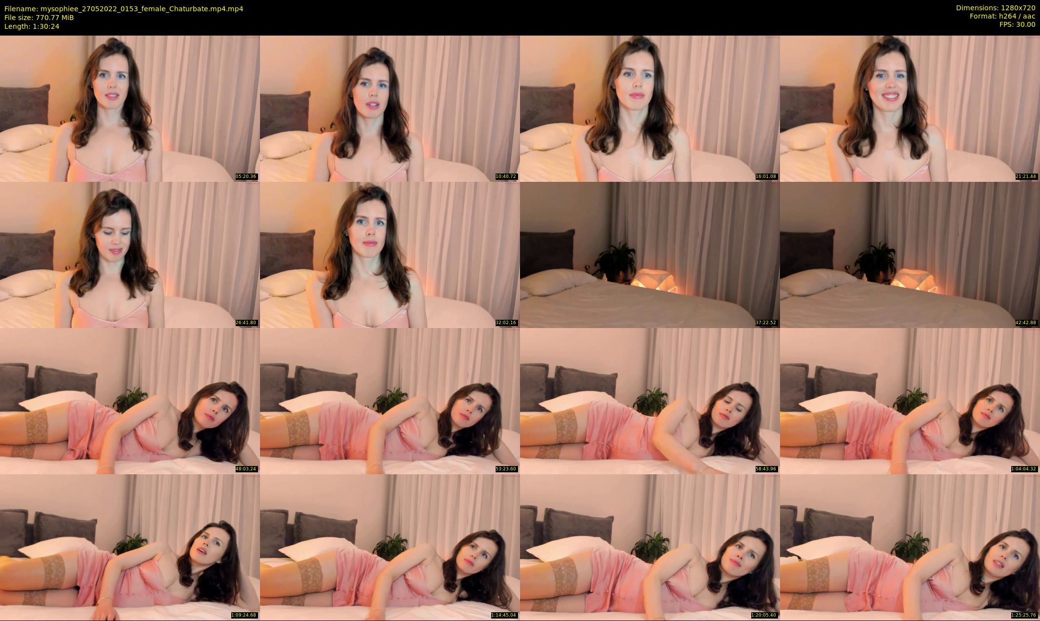 mysophiee — 91 minute Chaturbate female cam show recording, 720p, May 27, 2022