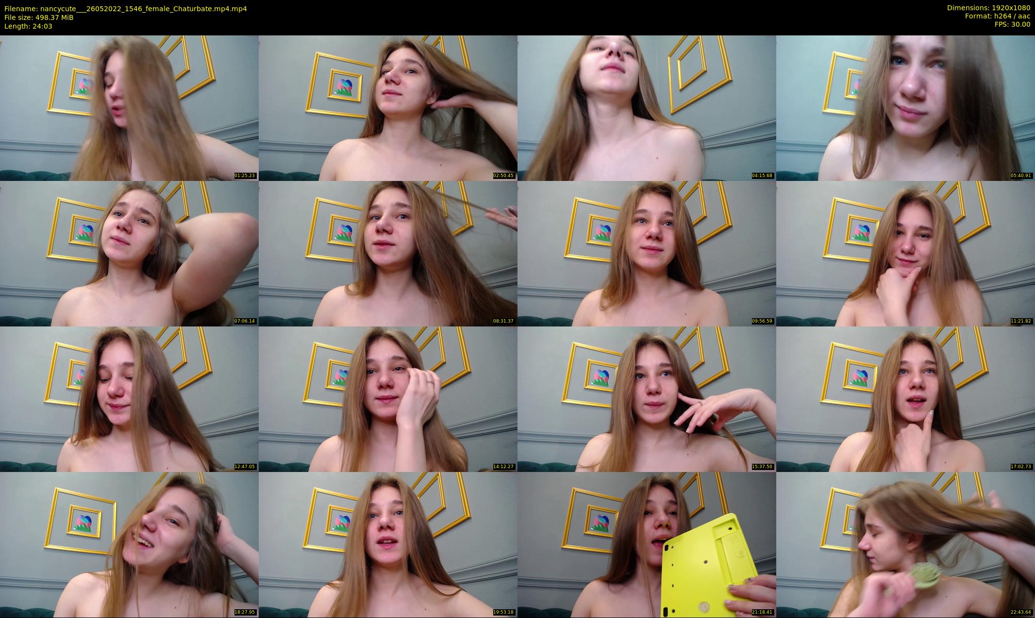 nancycute__ — 25 minute Chaturbate female cam show recording, 1080p, May 26, 2022