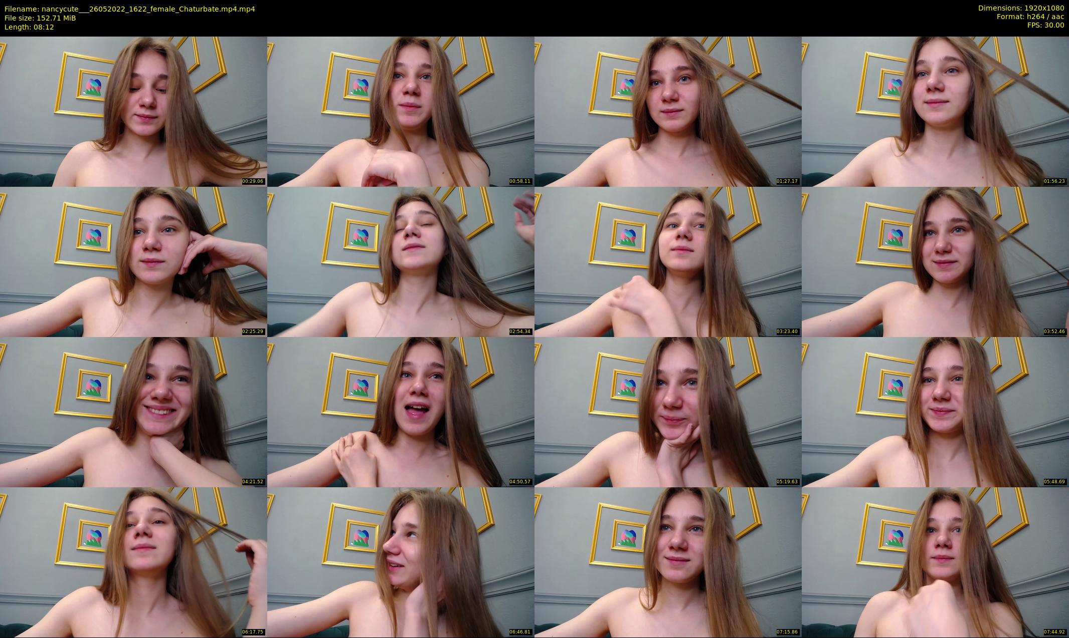 nancycute__ — 9 minute Chaturbate female cam show recording, 1080p, May 26, 2022