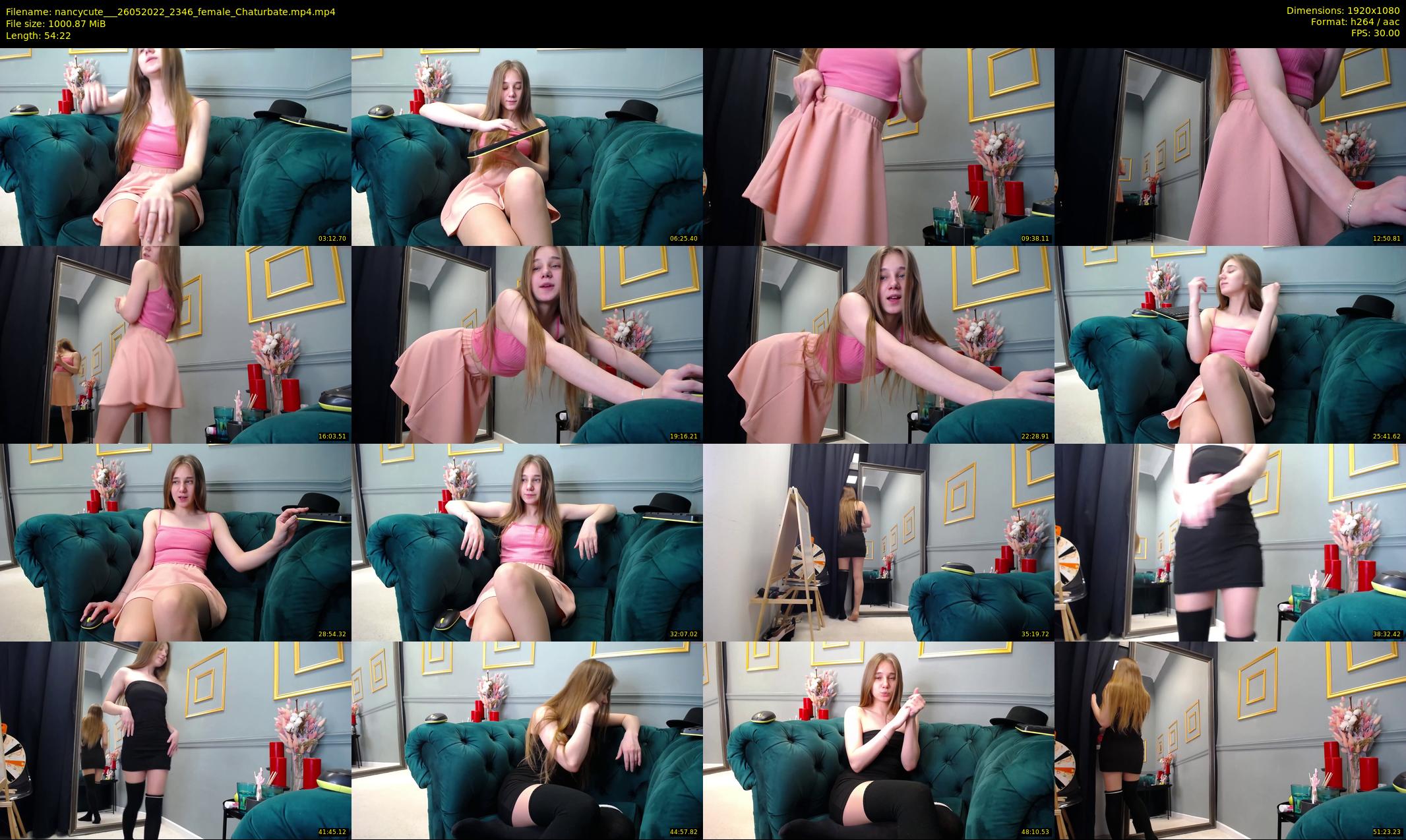 nancycute__ — 55 minute Chaturbate female cam show recording, 1080p, May 26, 2022