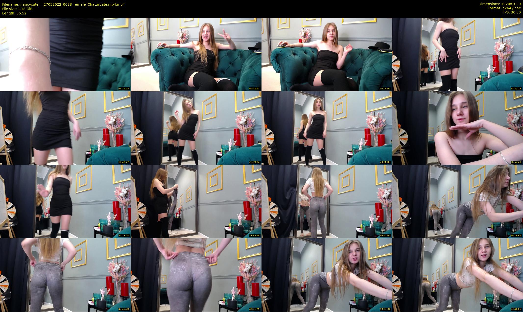 nancycute__ — 57 minute Chaturbate female cam show recording, 1080p, May 27, 2022