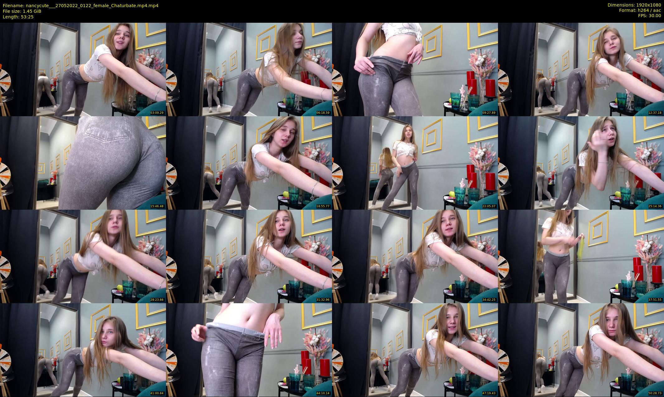 nancycute__ — 54 minute Chaturbate female cam show recording, 1080p, May 27, 2022