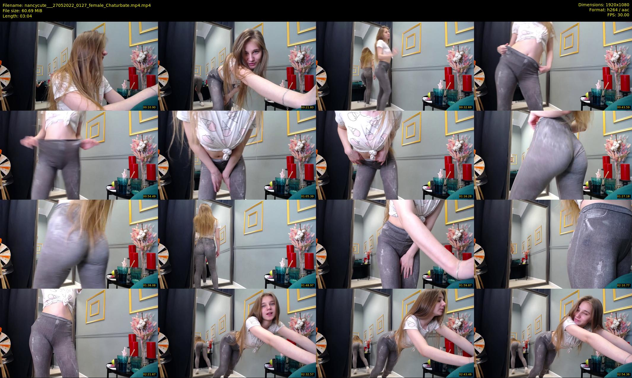 nancycute__ — 4 minute Chaturbate female cam show recording, 1080p, May 27, 2022
