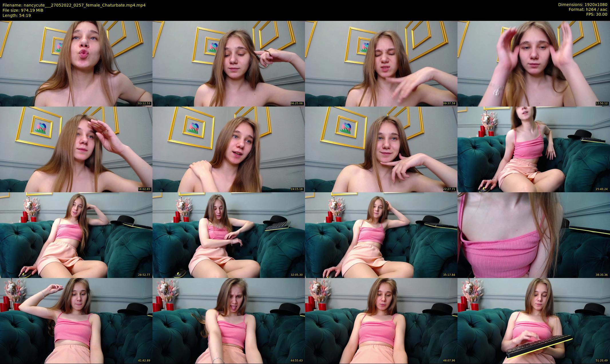 nancycute__ — 55 minute Chaturbate female cam show recording, 1080p, May 27, 2022