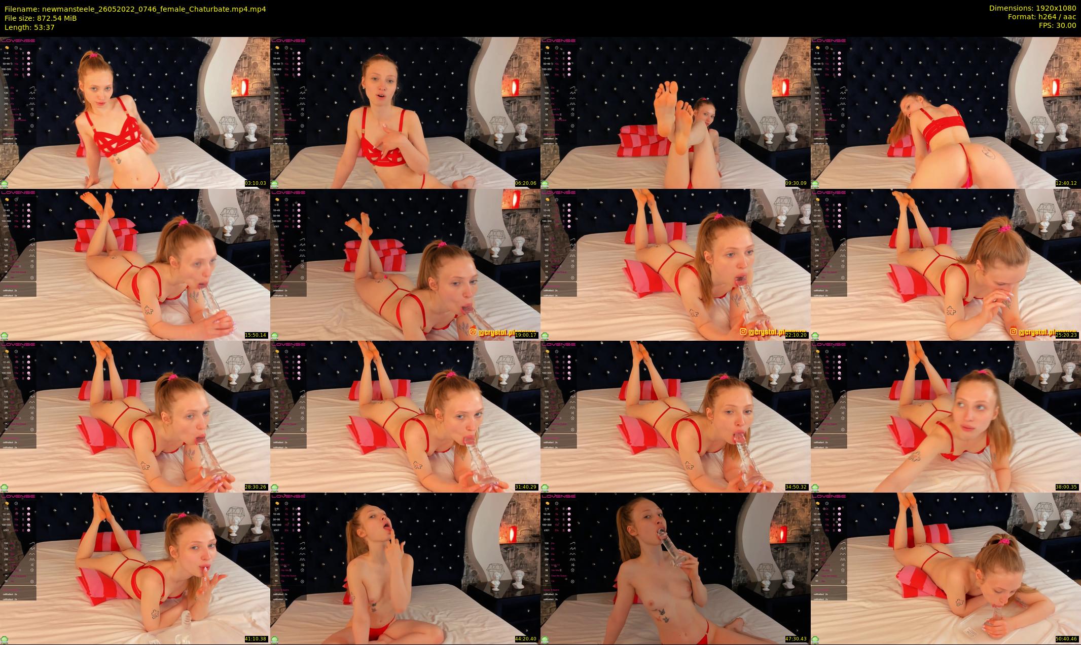 newmansteele — 54 minute Chaturbate couple cam show recording, 1080p, May 26, 2022