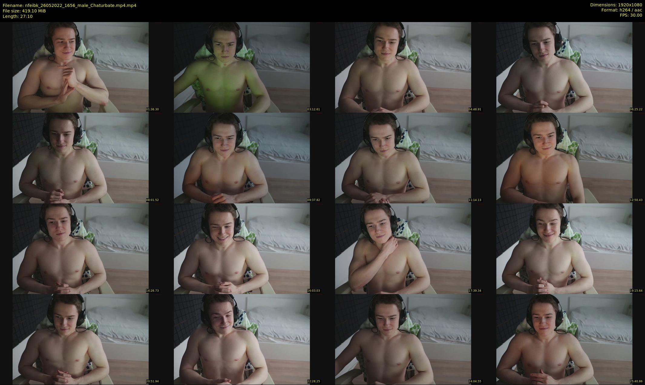 nfeibk — 28 minute Chaturbate male cam show recording, 1080p, May 26, 2022