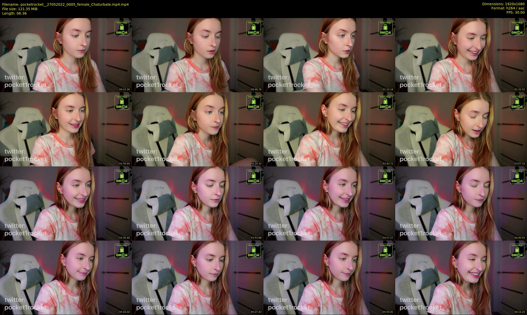 pocketrocket_ — 7 minute Chaturbate female cam show recording, 1080p, May 27, 2022