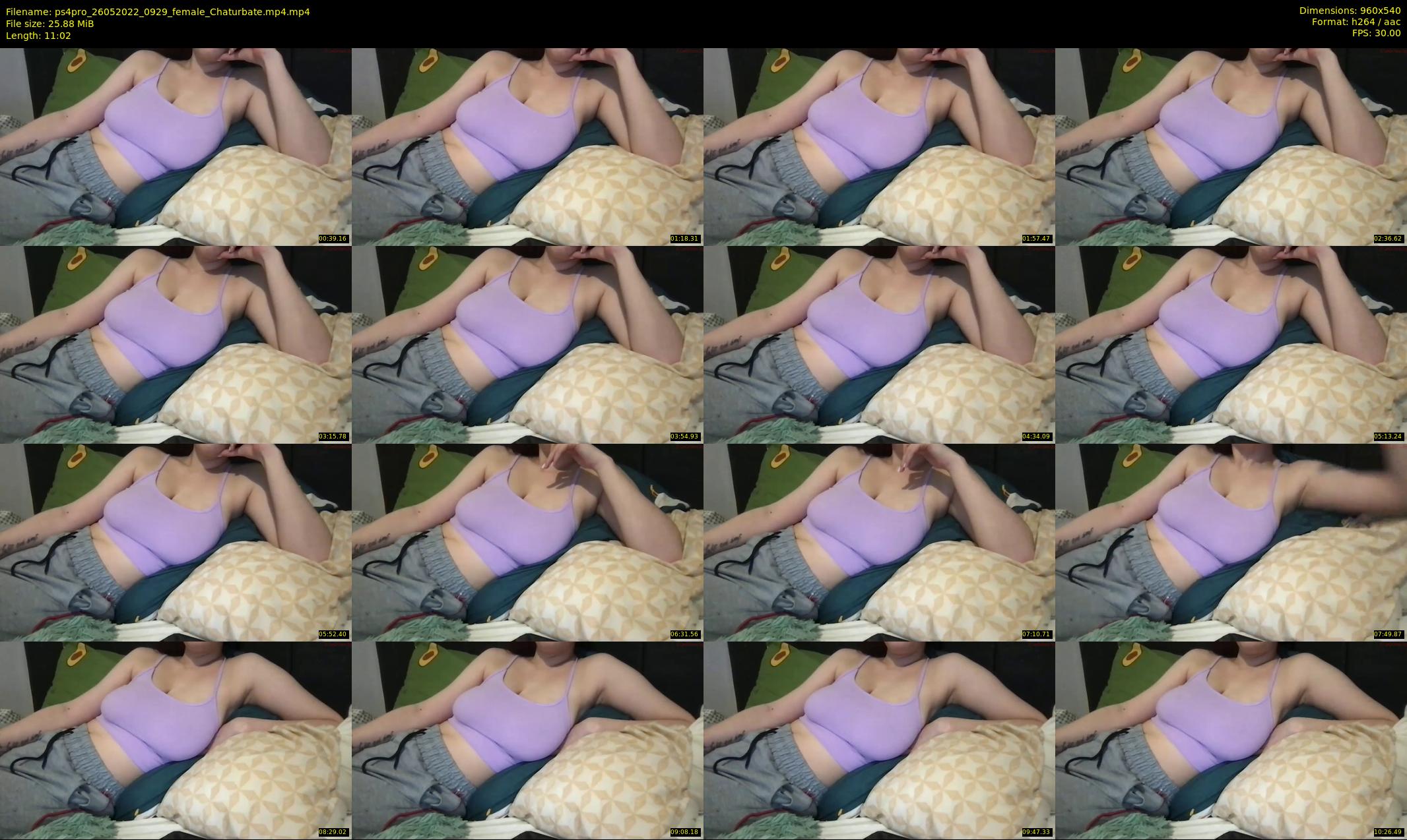 ps4pro — 12 minute Chaturbate female cam show recording, 480p, May 26, 2022