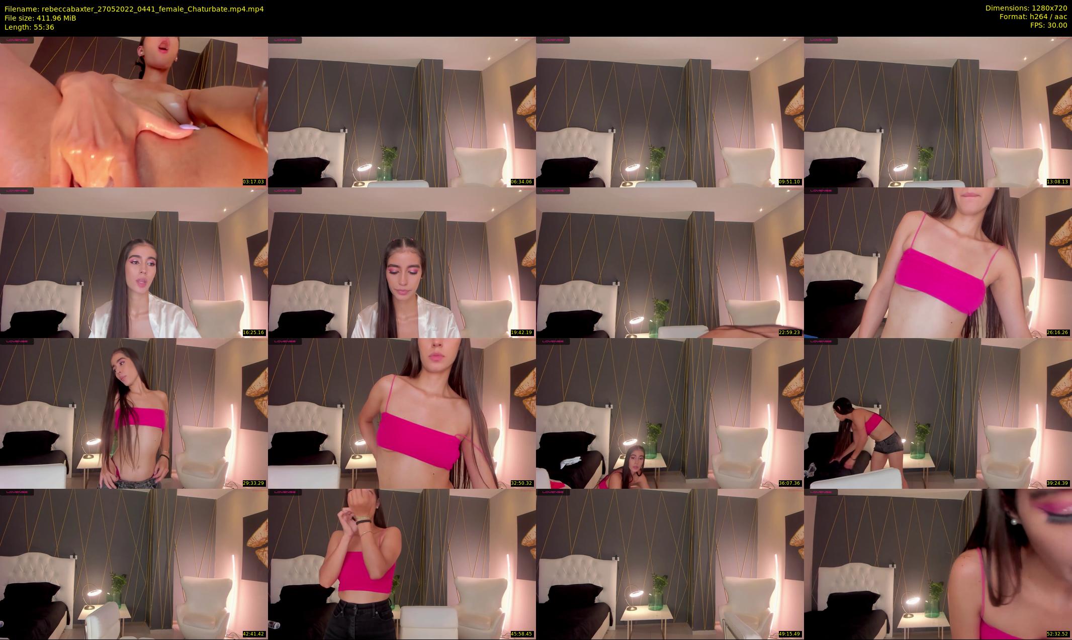 rebeccabaxter — 56 minute Chaturbate female cam show recording, 720p, May 27, 2022