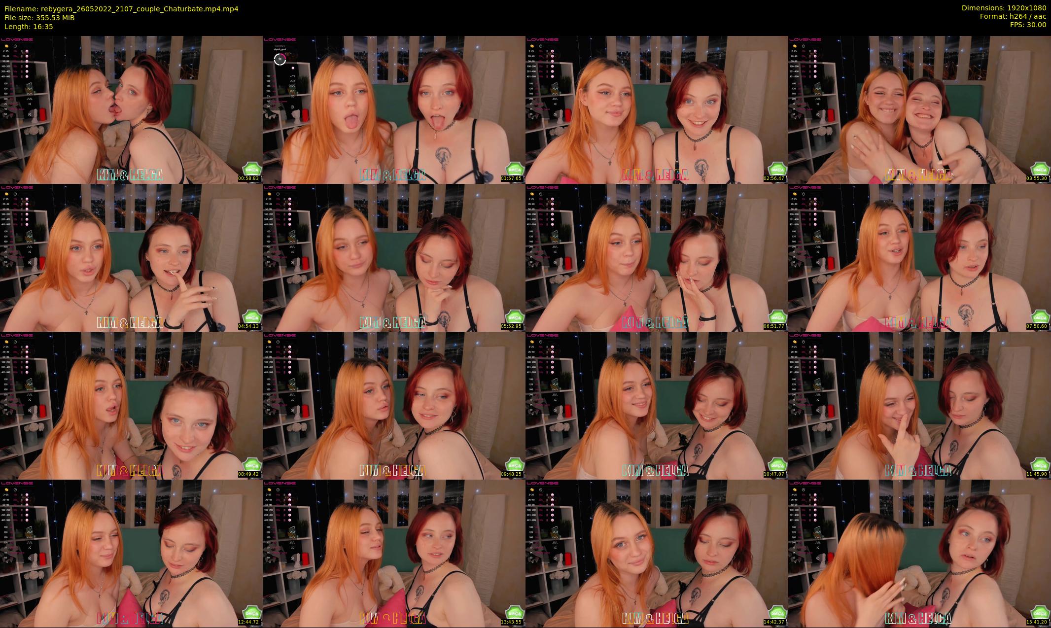 rebygera — 17 minute Chaturbate couple cam show recording, 1080p, May 26, 2022