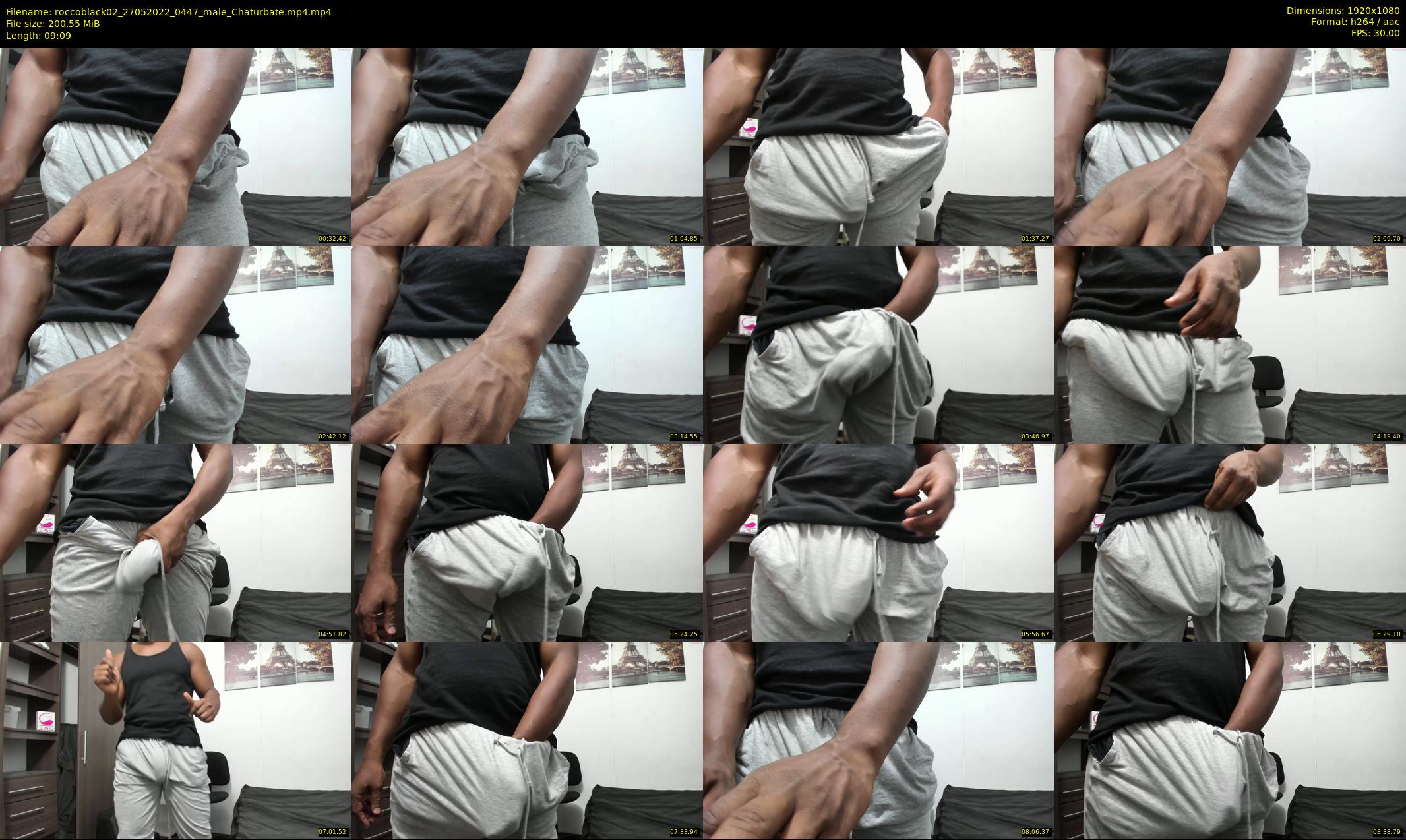 roccoblack02 — 10 minute Chaturbate male cam show recording, 1080p, May 27, 2022