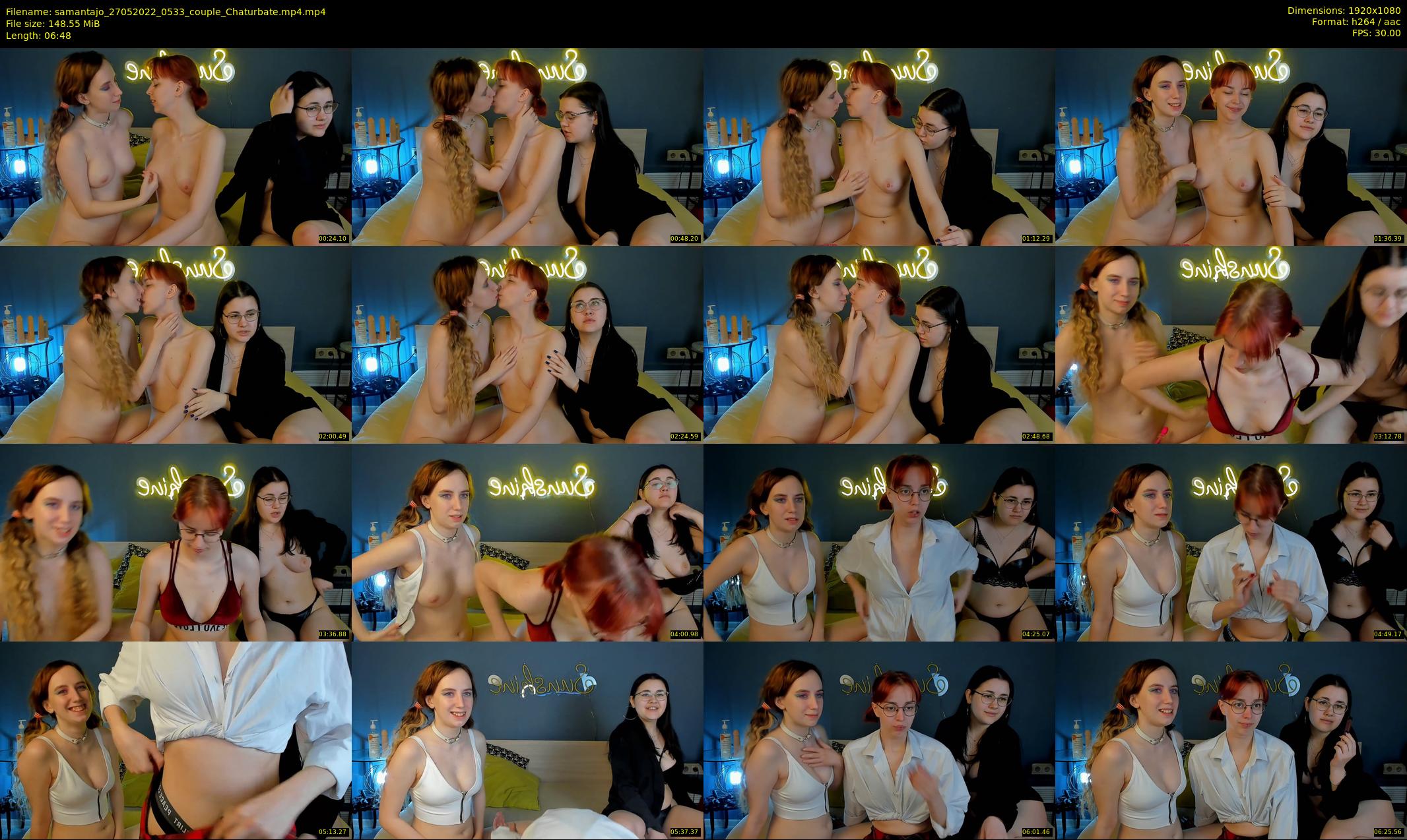 samantajo — 7 minute Chaturbate female cam show recording, 1080p, May 27, 2022