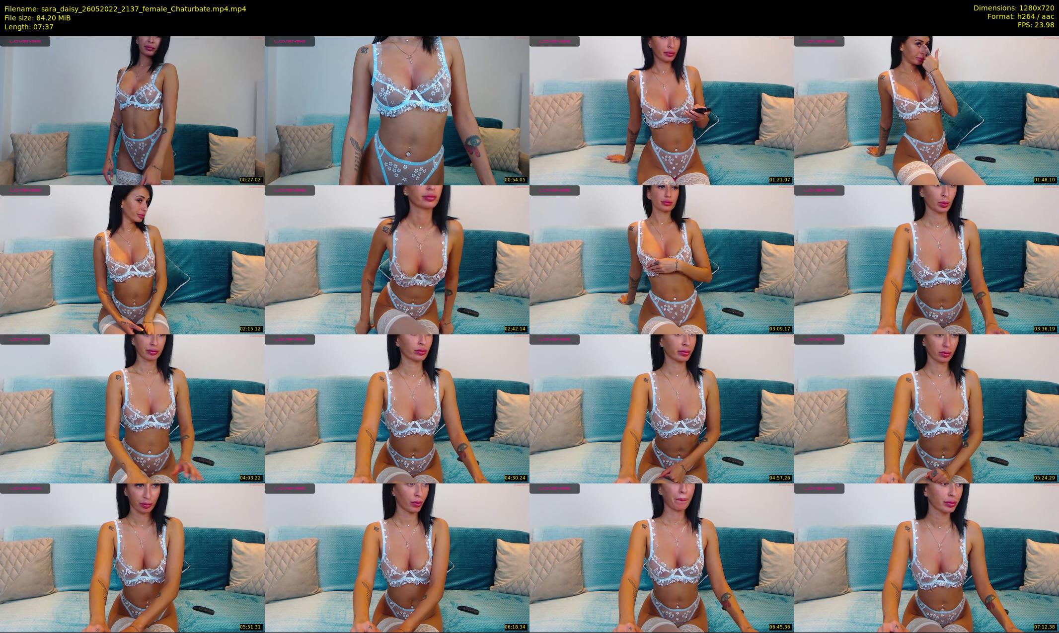 sara_daisy — 8 minute Chaturbate female cam show recording, 720p, May 26, 2022