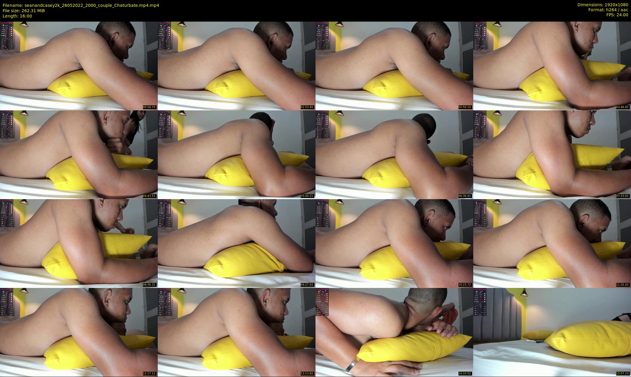 seanandcasey2k — 16 minute Chaturbate couple cam show recording, 1080p, May 26, 2022