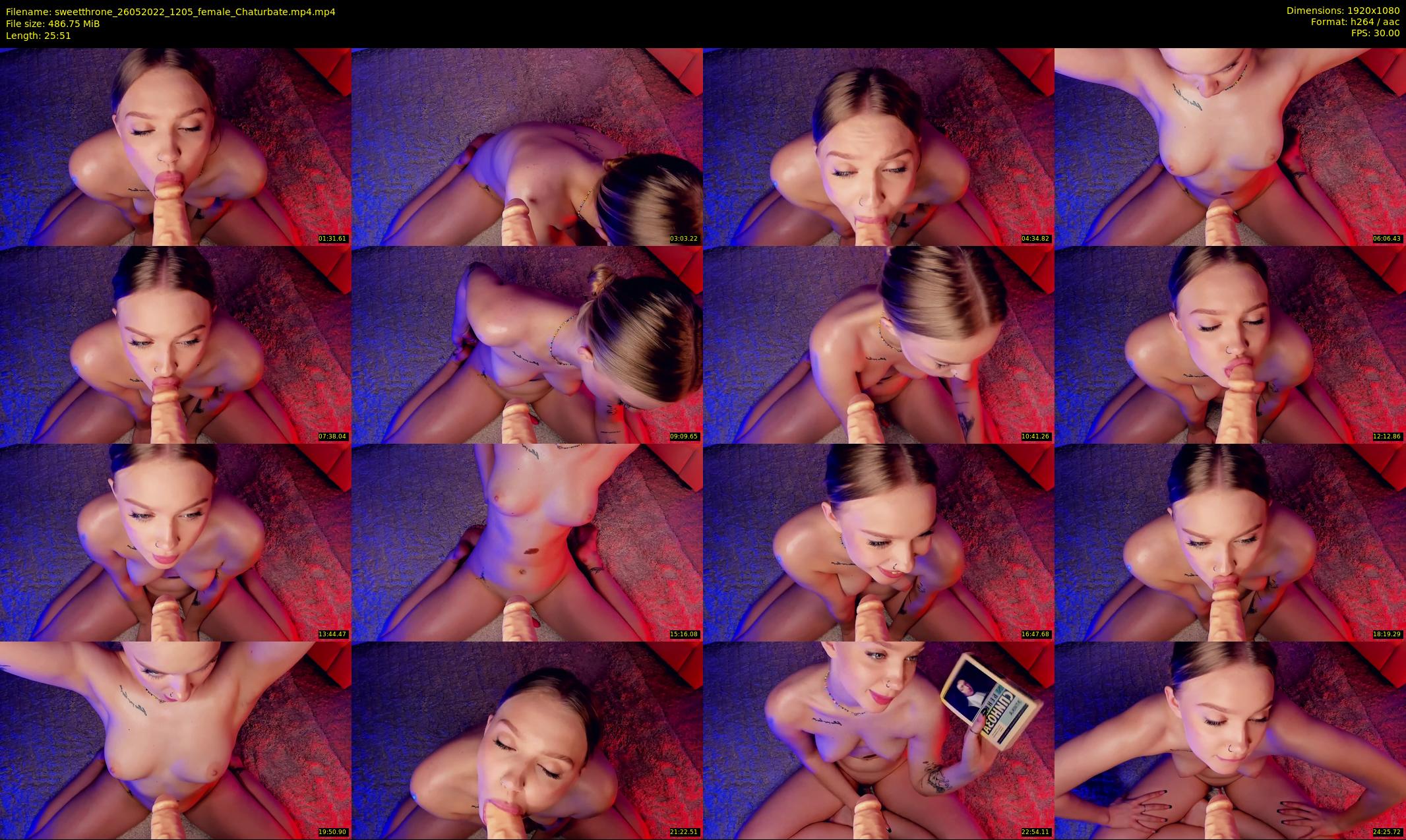 sweetthrone — 26 minute Chaturbate couple cam show recording, 1080p, May 26, 2022