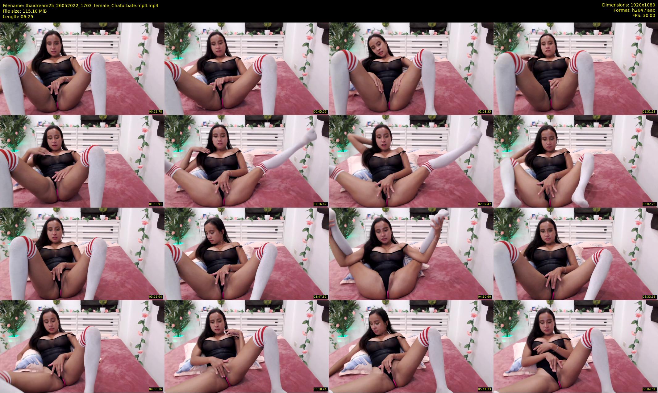 thaidream25 — 7 minute Chaturbate female cam show recording, 1080p, May 26, 2022