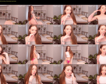 thisisamelia — 57 minute Chaturbate female cam show recording, 1080p, May 26, 2022
