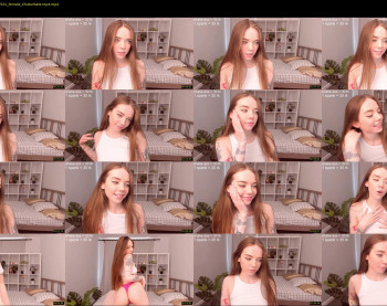 thisisamelia — 7 minute Chaturbate female cam show recording, 1080p, May 26, 2022