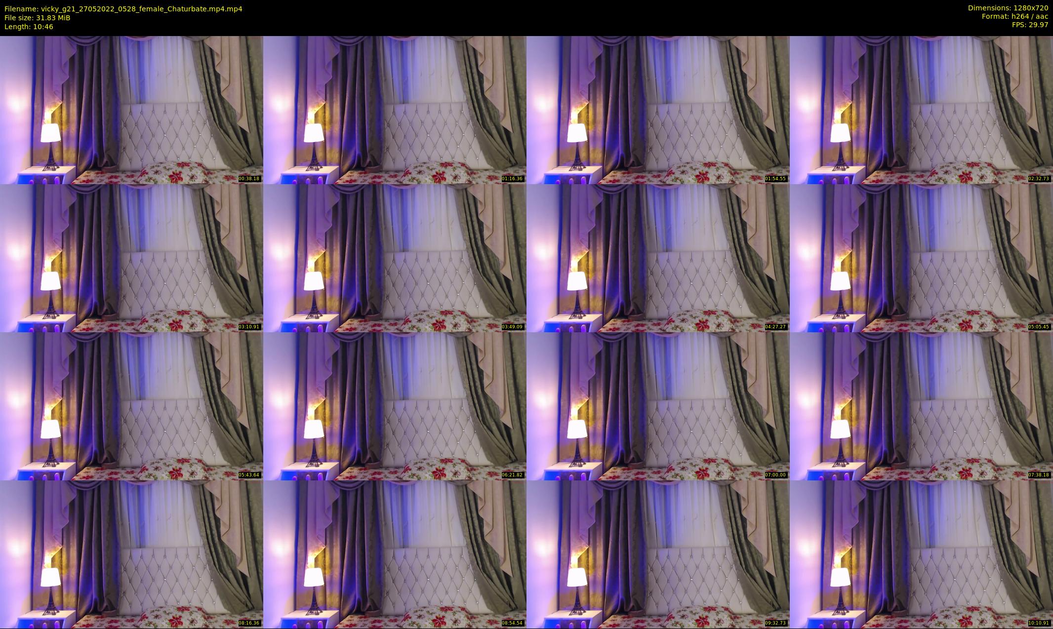vicky_g21 — 11 minute Chaturbate female cam show recording, 720p, May 27, 2022