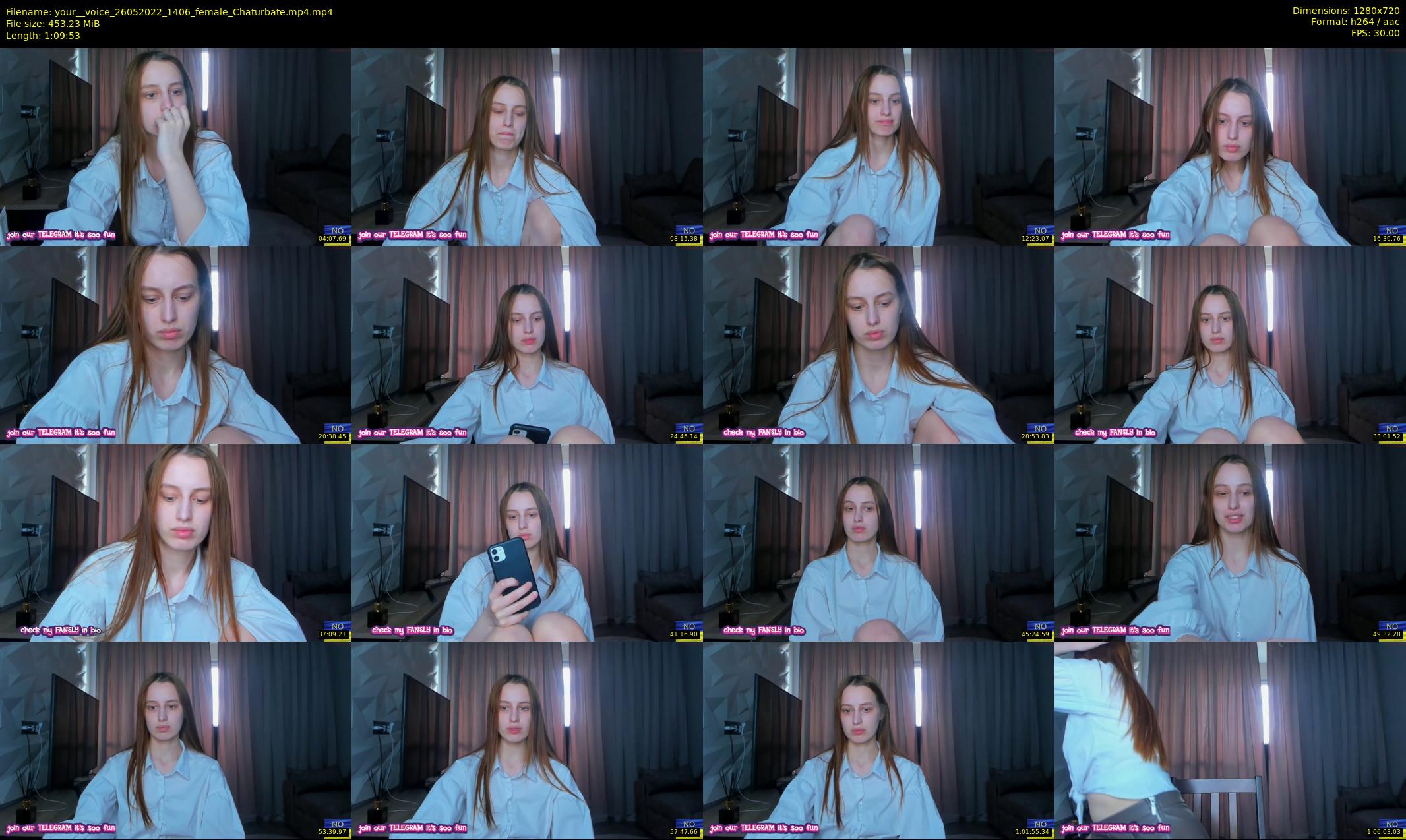your__voice — 70 minute Chaturbate female cam show recording, 720p, May 26, 2022