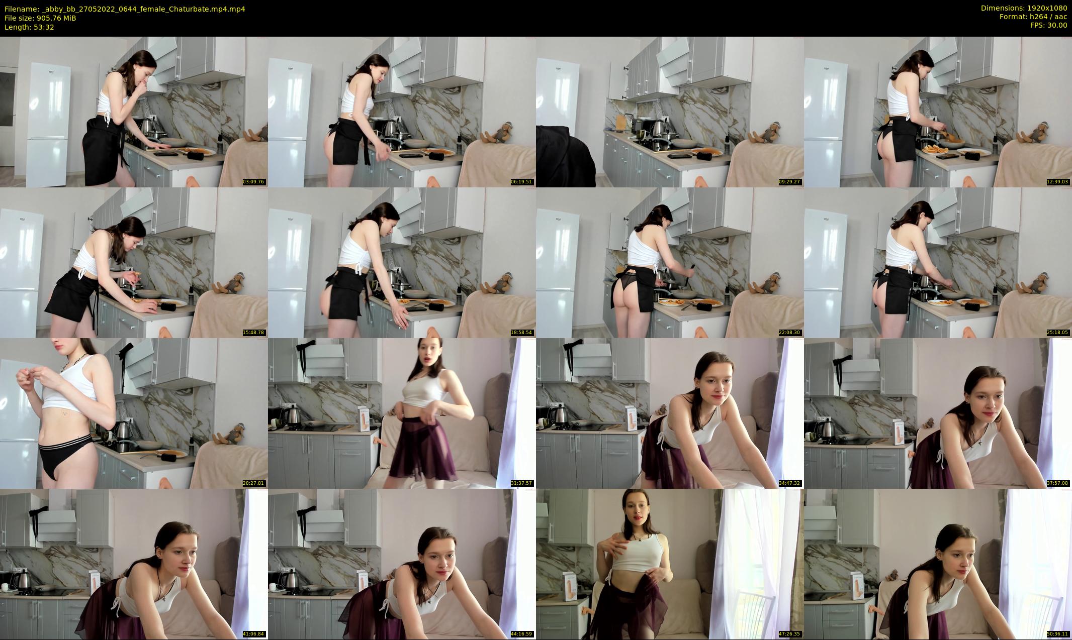 _abby_bb — 54 minute Chaturbate female cam show recording, 1080p, May 27, 2022