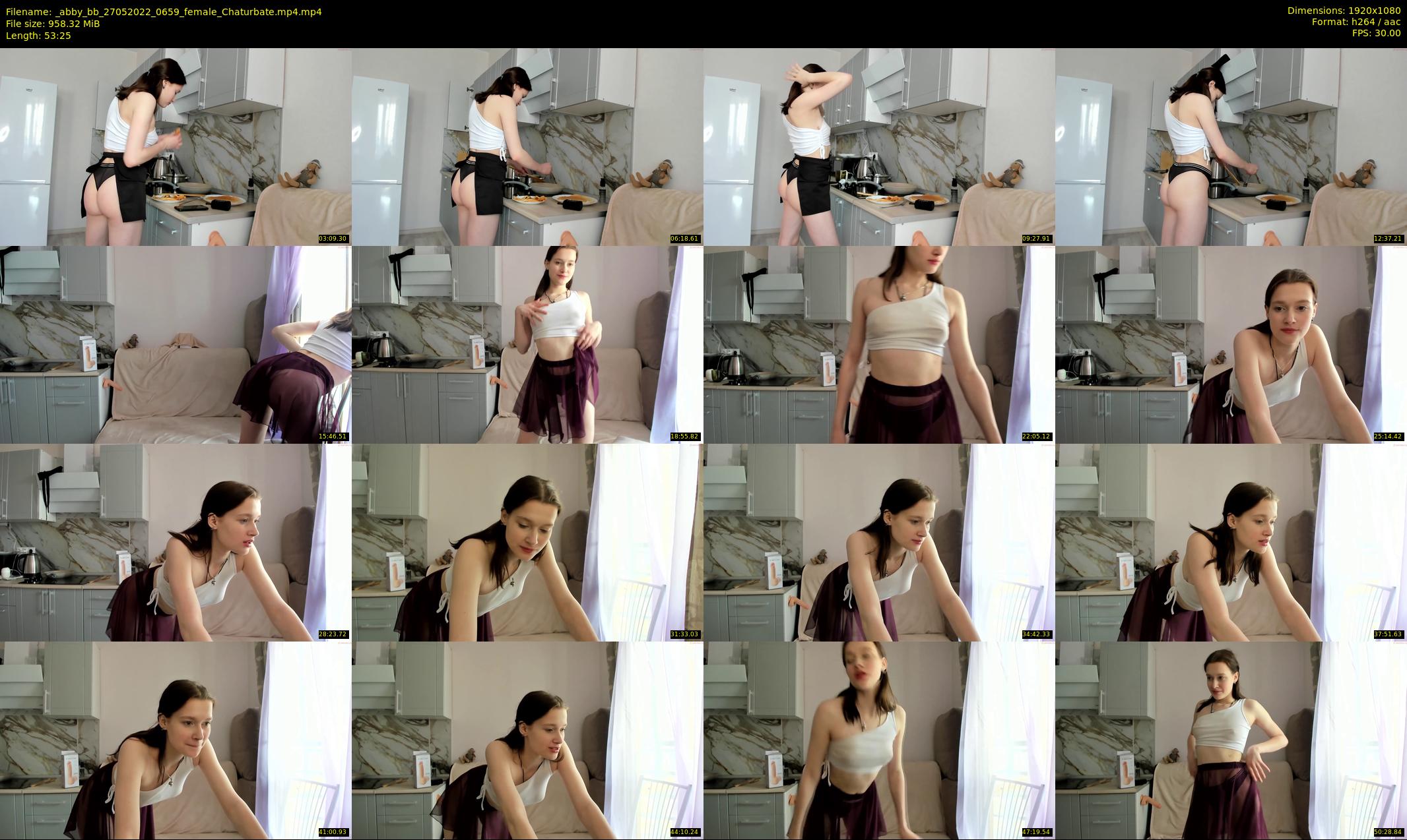 _abby_bb — 54 minute Chaturbate female cam show recording, 1080p, May 27, 2022