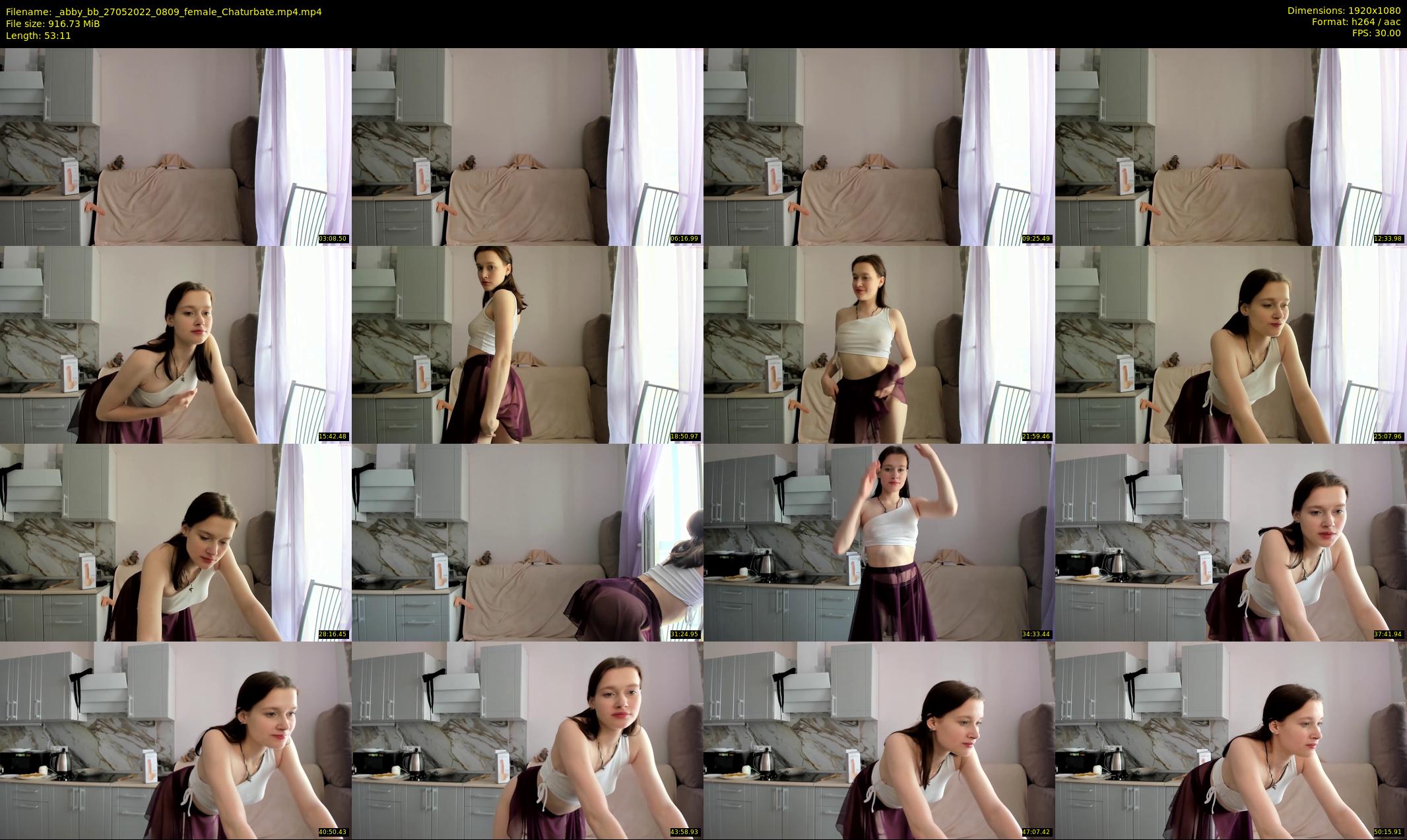_abby_bb — 54 minute Chaturbate female cam show recording, 1080p, May 27, 2022