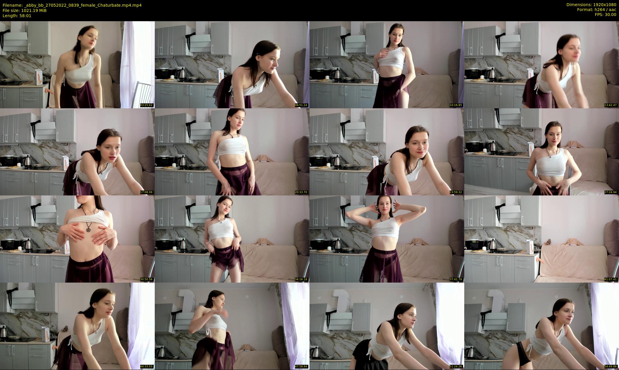 _abby_bb — 59 minute Chaturbate female cam show recording, 1080p, May 27, 2022