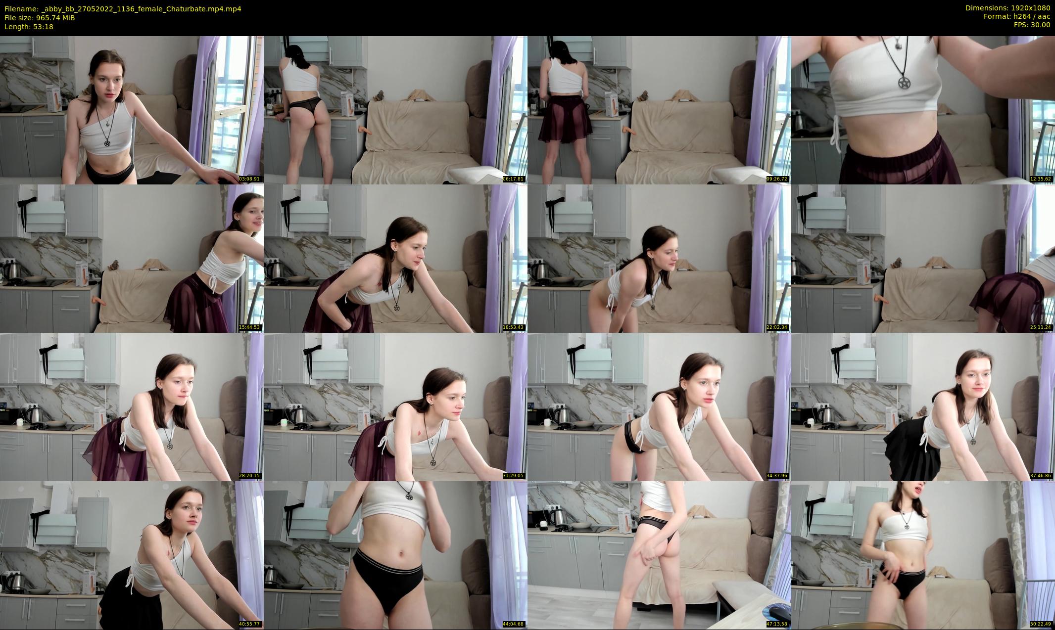 _abby_bb — 54 minute Chaturbate female cam show recording, 1080p, May 27, 2022