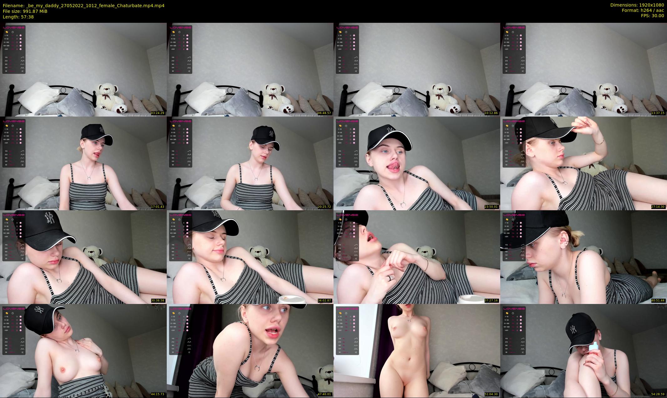 _be_my_daddy — 58 minute Chaturbate female cam show recording, 1080p, May 27, 2022