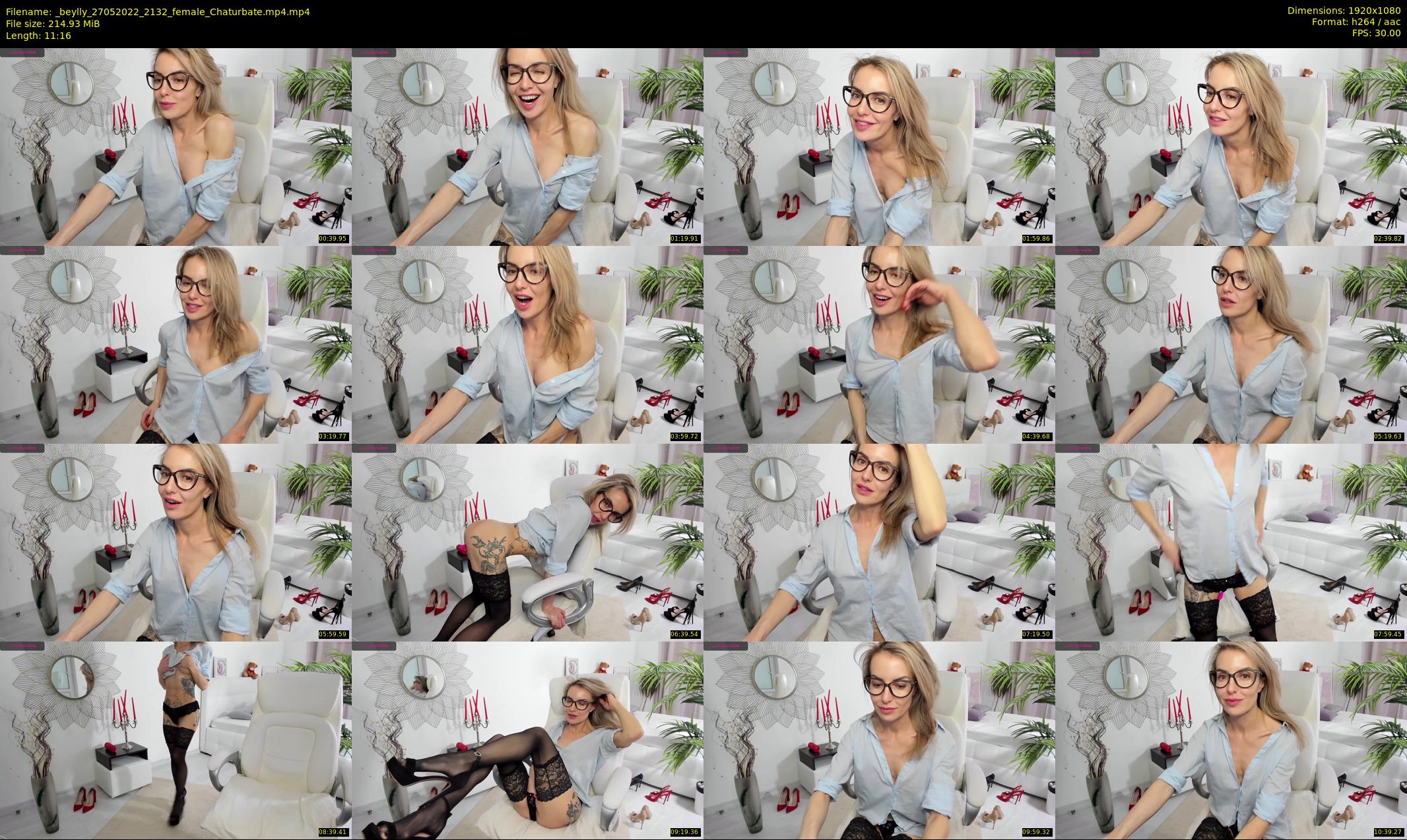 _beylly — 12 minute Chaturbate female cam show recording, 1080p, May 27, 2022