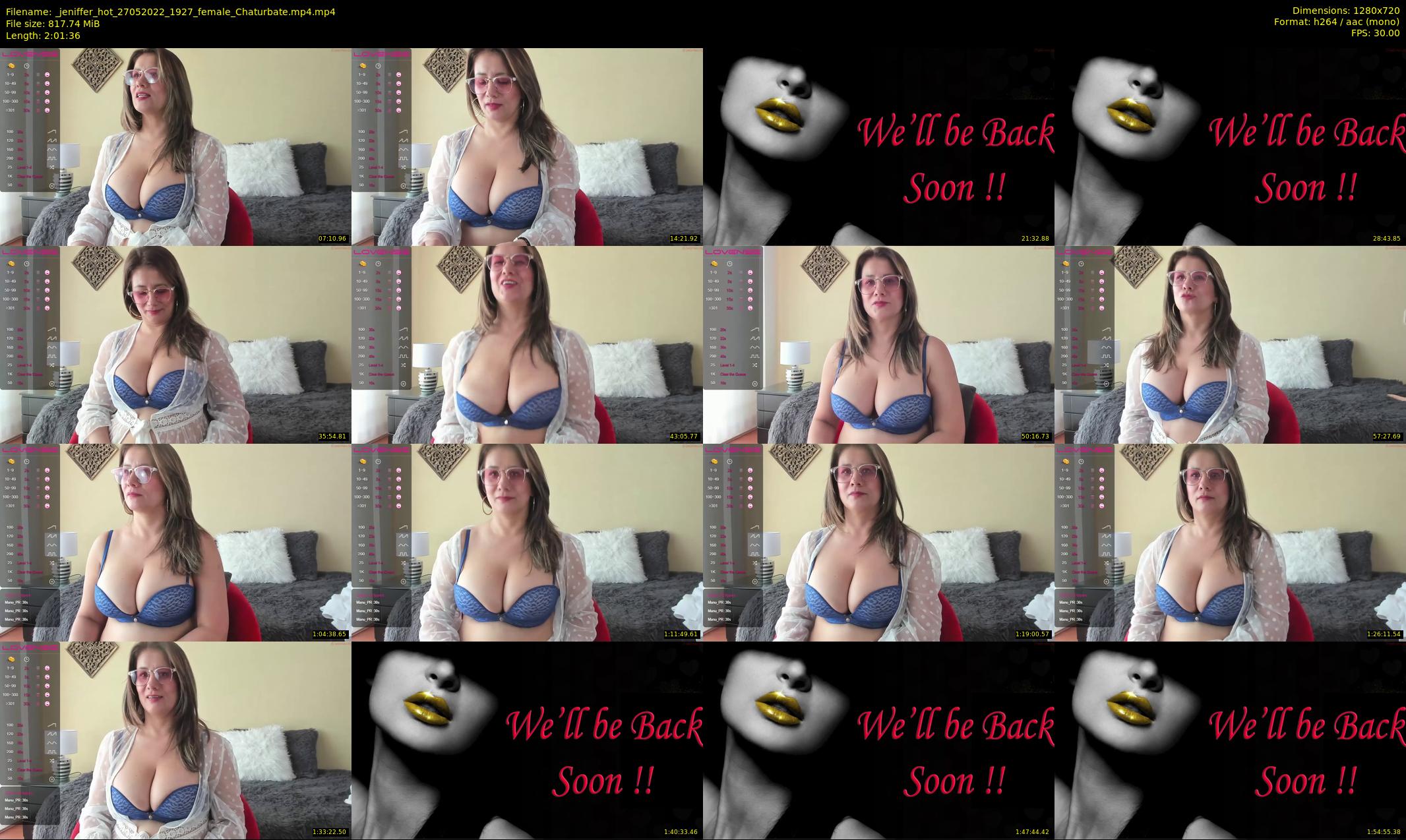_jeniffer_hot — 122 minute Chaturbate female cam show recording, 720p, May 27, 2022