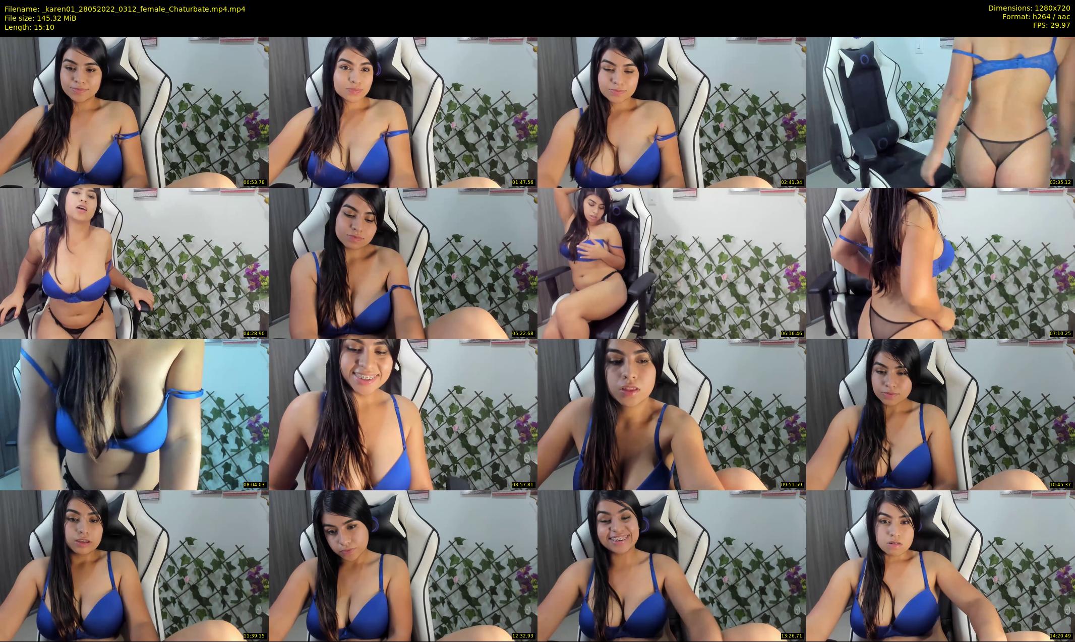 _karen01 — 16 minute Chaturbate female cam show recording, 720p, May 28, 2022