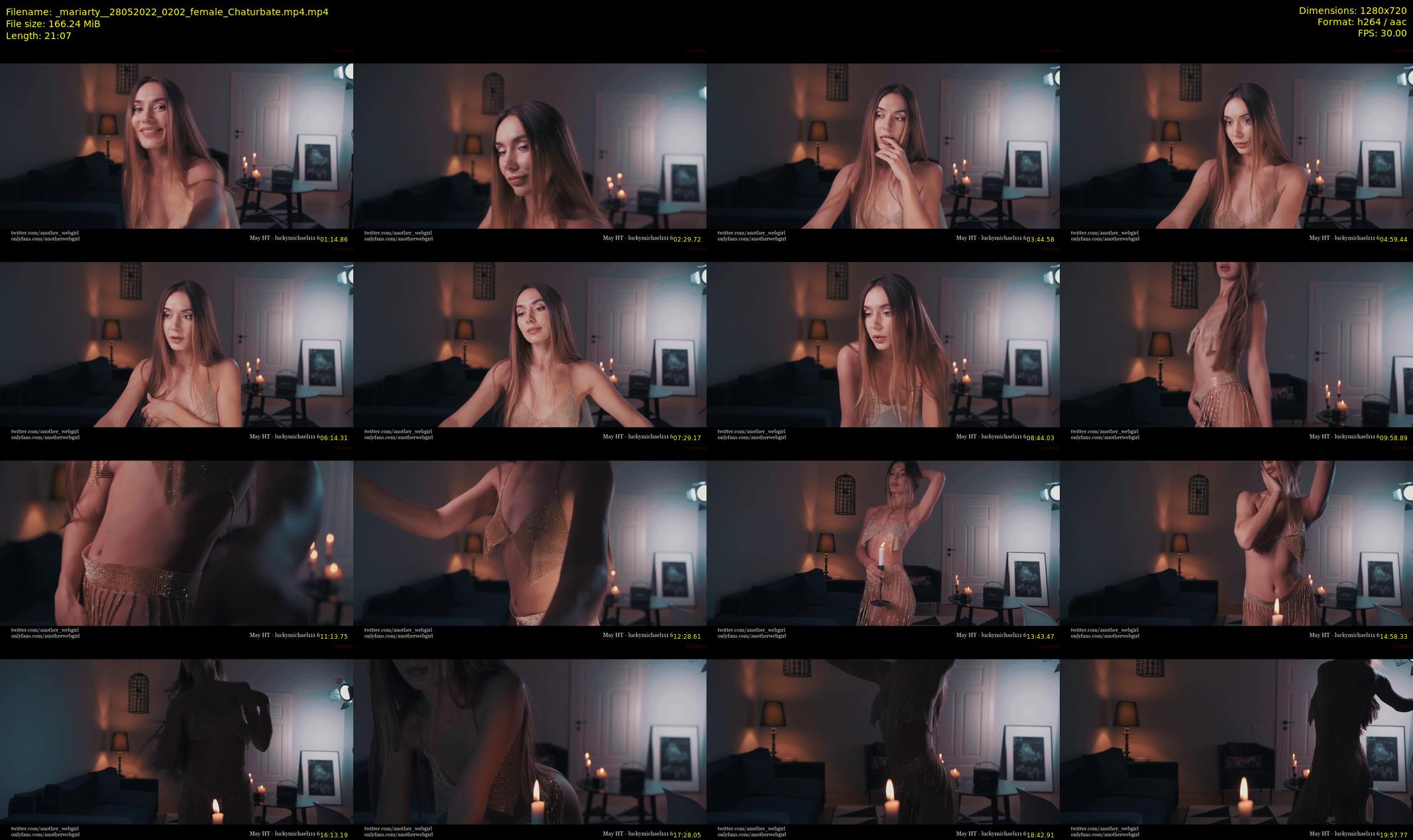_mariarty_ — 22 minute Chaturbate female cam show recording, 720p, May 28, 2022