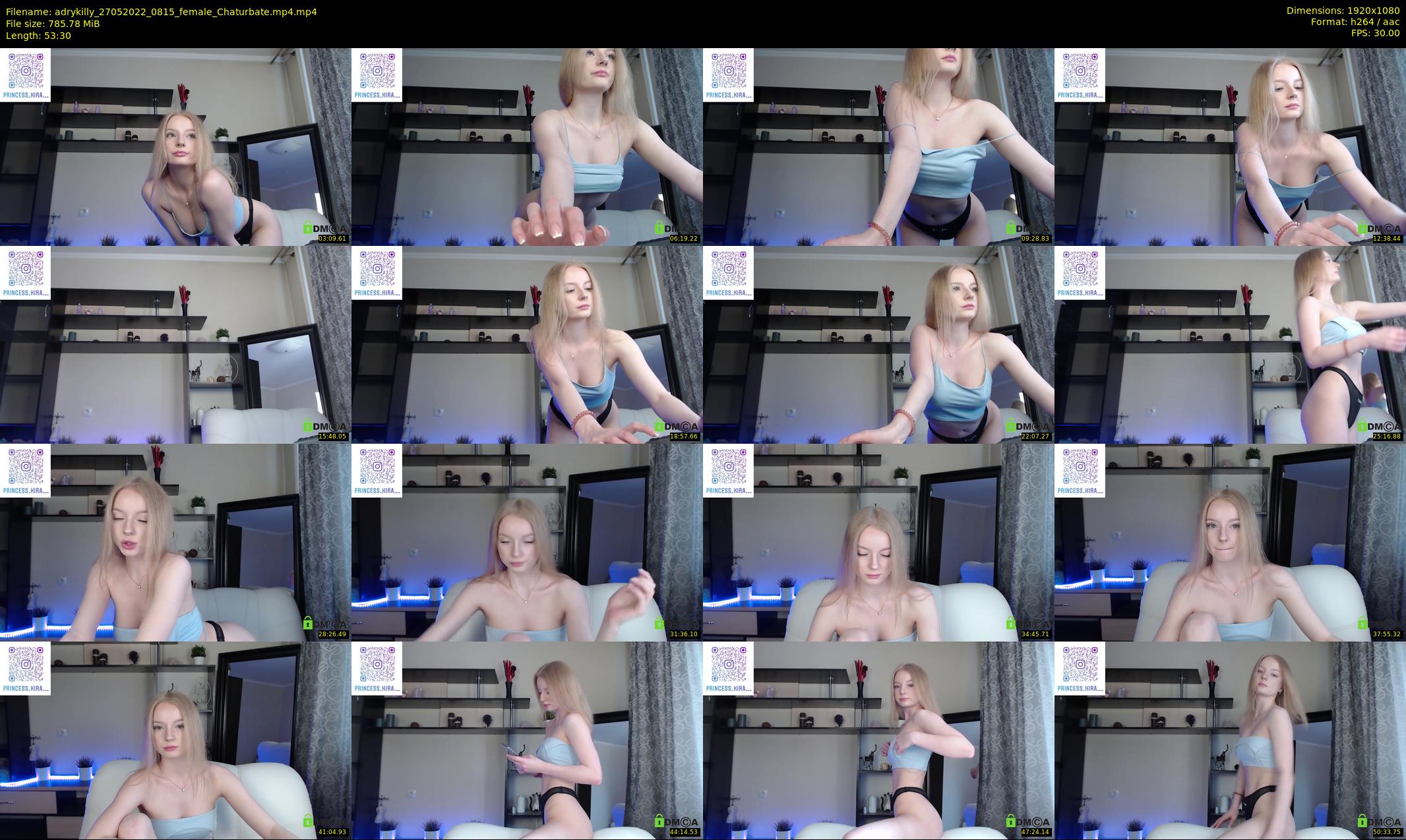 adrykilly — 54 minute Chaturbate female cam show recording, 1080p, May 27, 2022