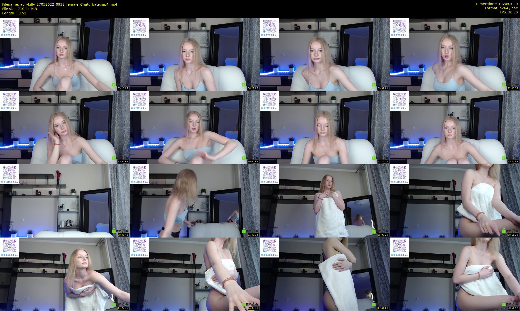 adrykilly — 54 minute Chaturbate female cam show recording, 1080p, May 27, 2022