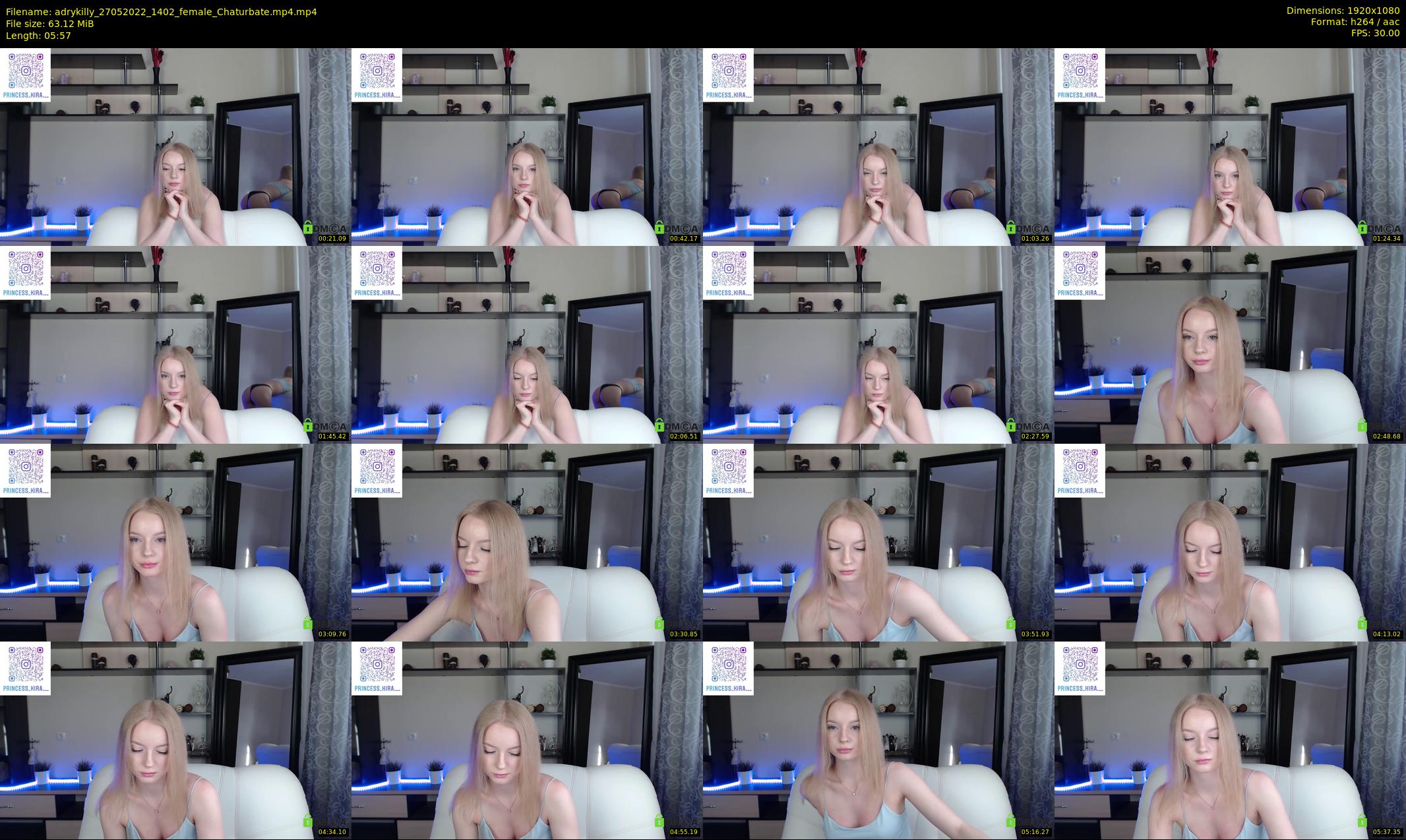 adrykilly — 6 minute Chaturbate female cam show recording, 1080p, May 27, 2022