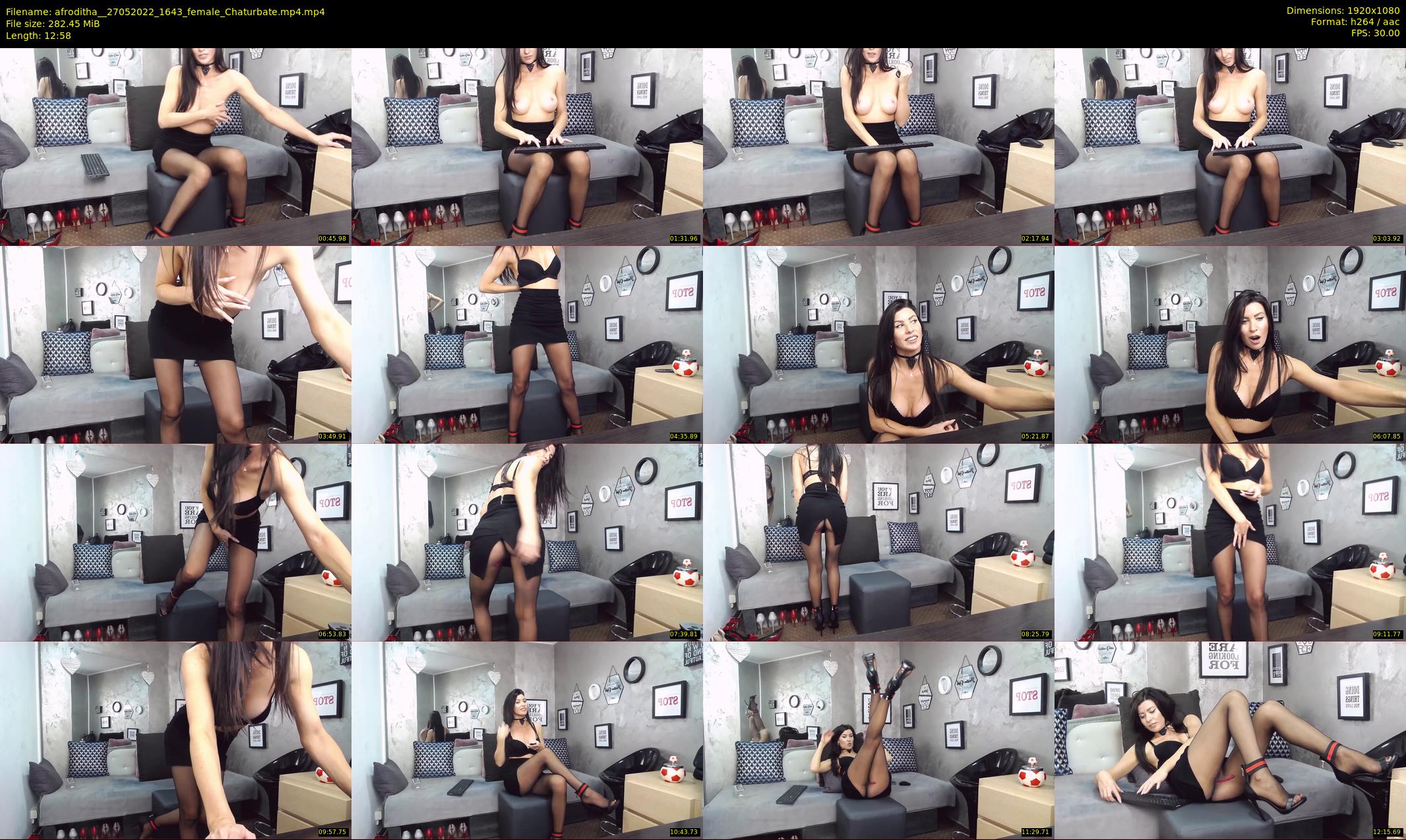 afroditha_ — 13 minute Chaturbate female cam show recording, 1080p, May 27, 2022