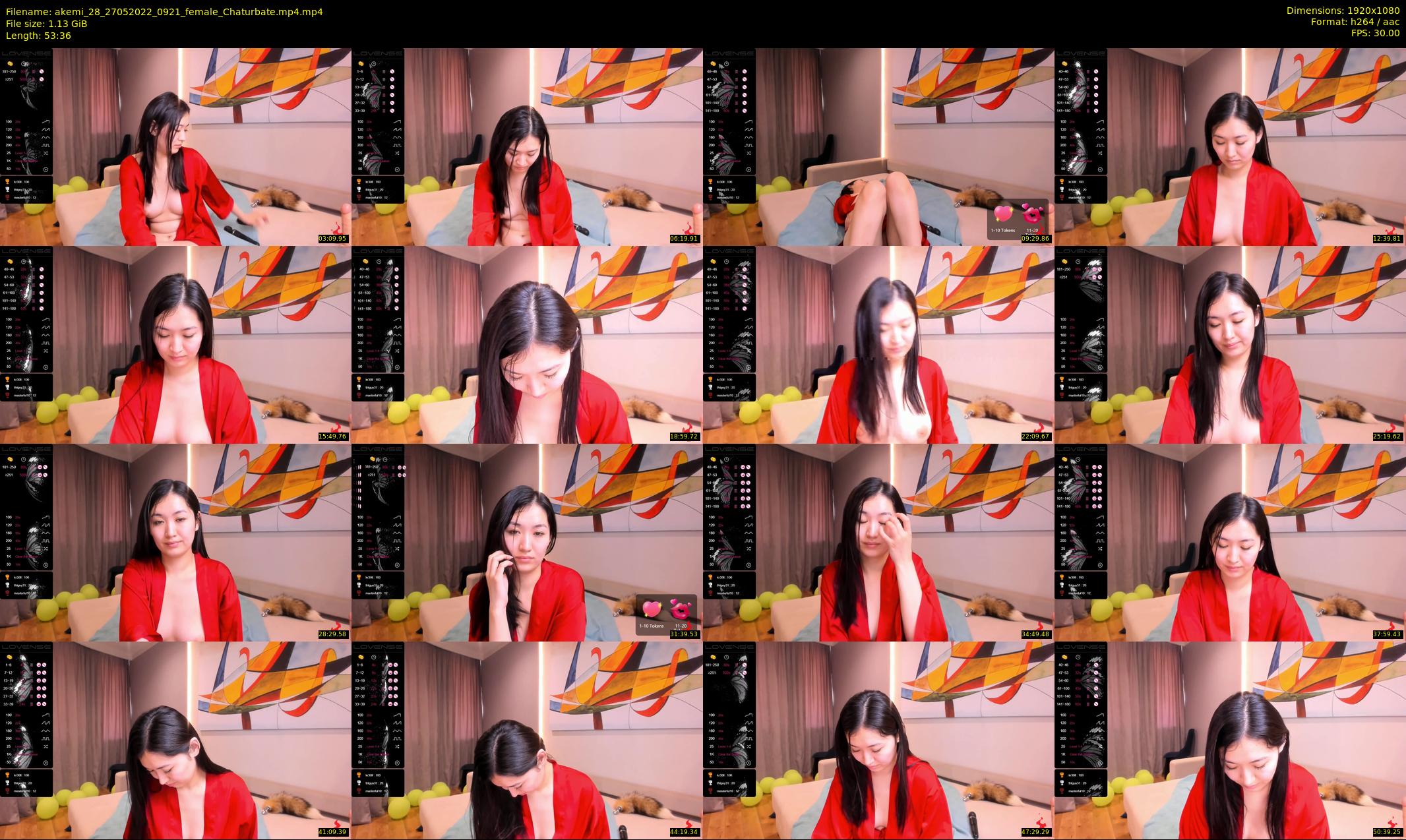 akemi_28 — 54 minute Chaturbate female cam show recording, 1080p, May 27, 2022