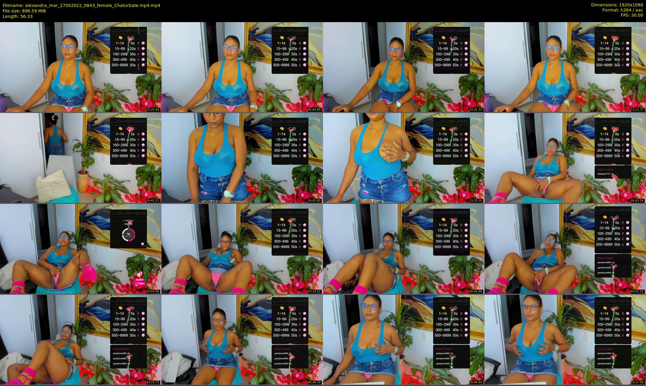 alexandra_mar — 57 minute Chaturbate female cam show recording, 1080p, May 27, 2022
