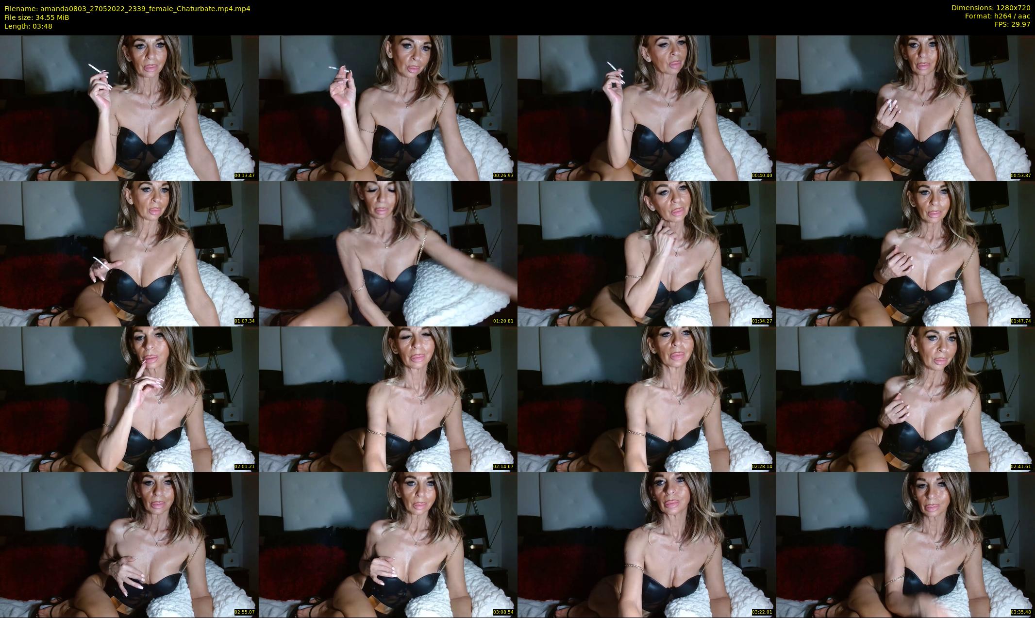 amanda0803 — 4 minute Chaturbate female cam show recording, 720p, May 27, 2022