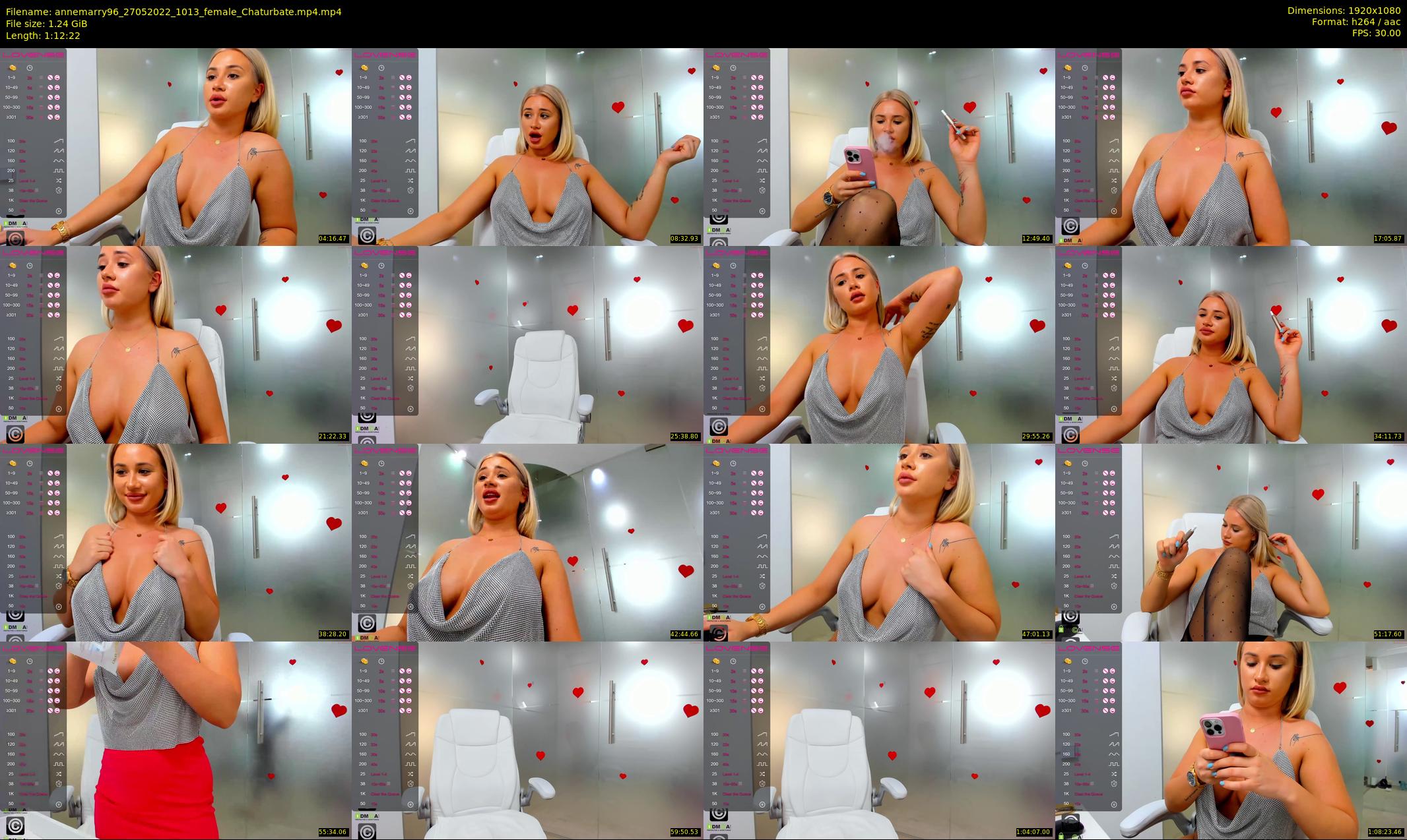 annemarry96 — 73 minute Chaturbate female cam show recording, 1080p, May 27, 2022
