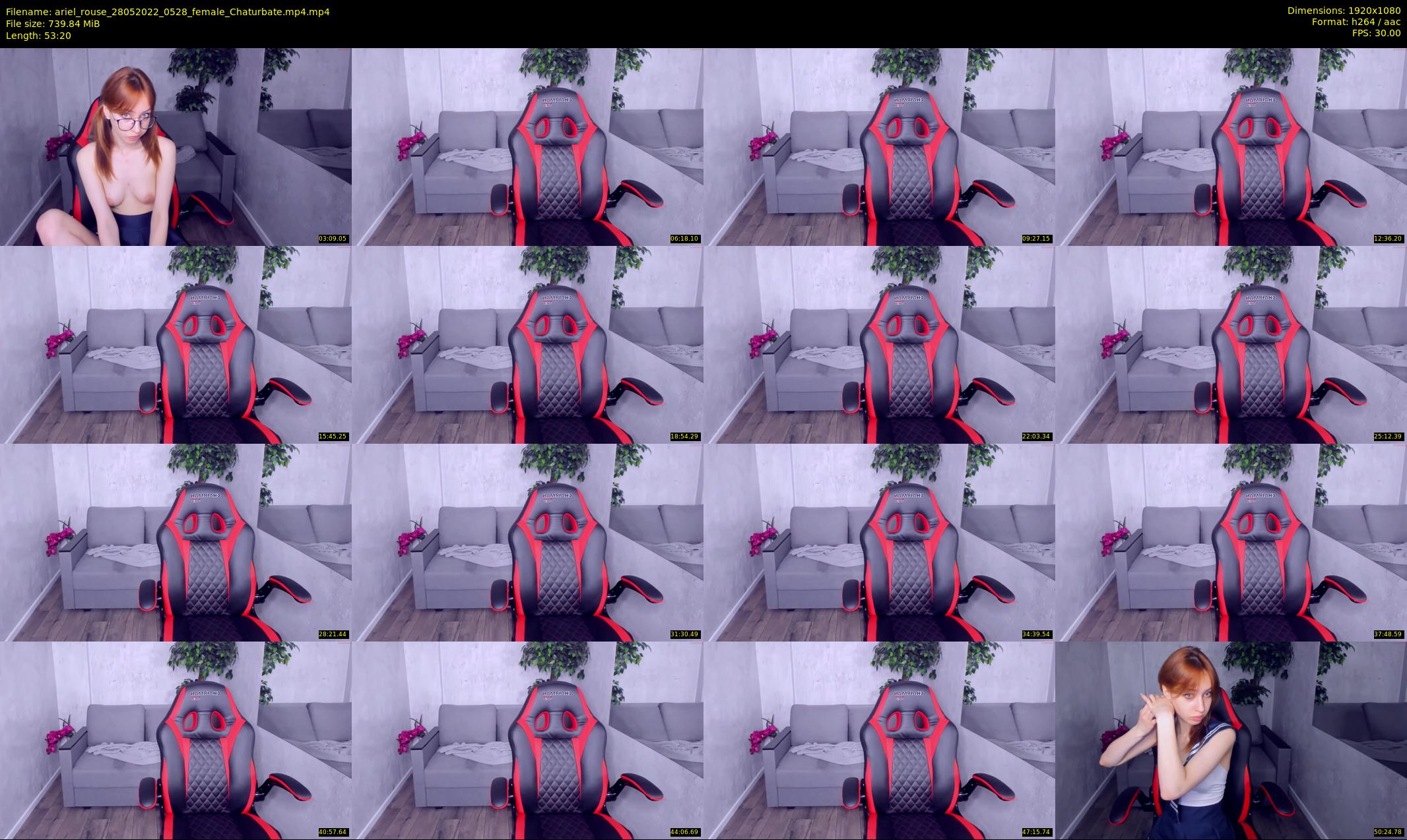 ariel_rouse — 54 minute Chaturbate female cam show recording, 1080p, May 28, 2022
