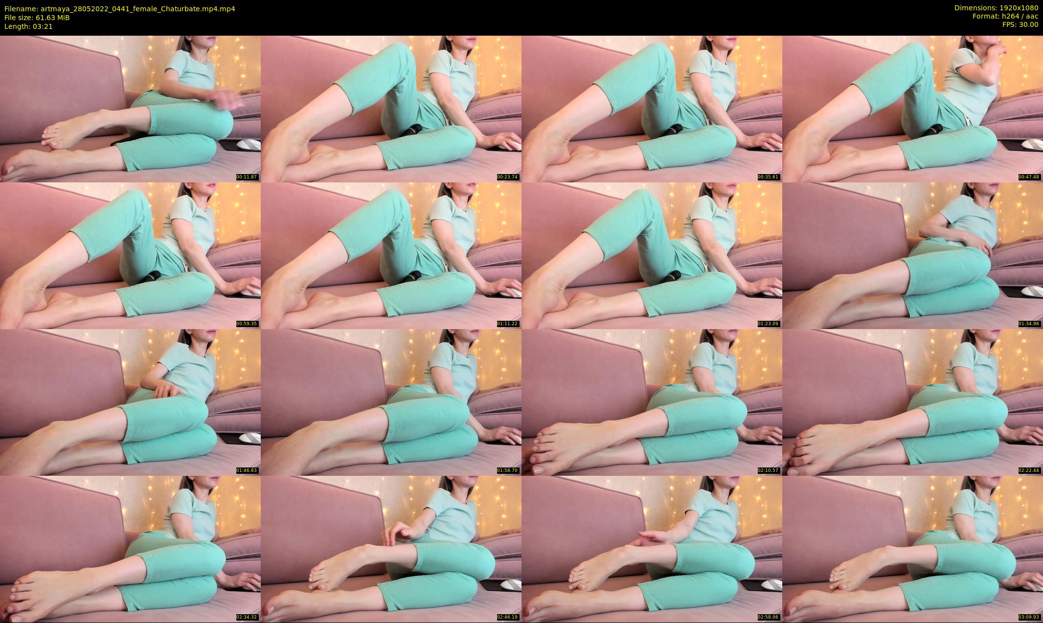 artmaya — 4 minute Chaturbate female cam show recording, 1080p, May 28, 2022