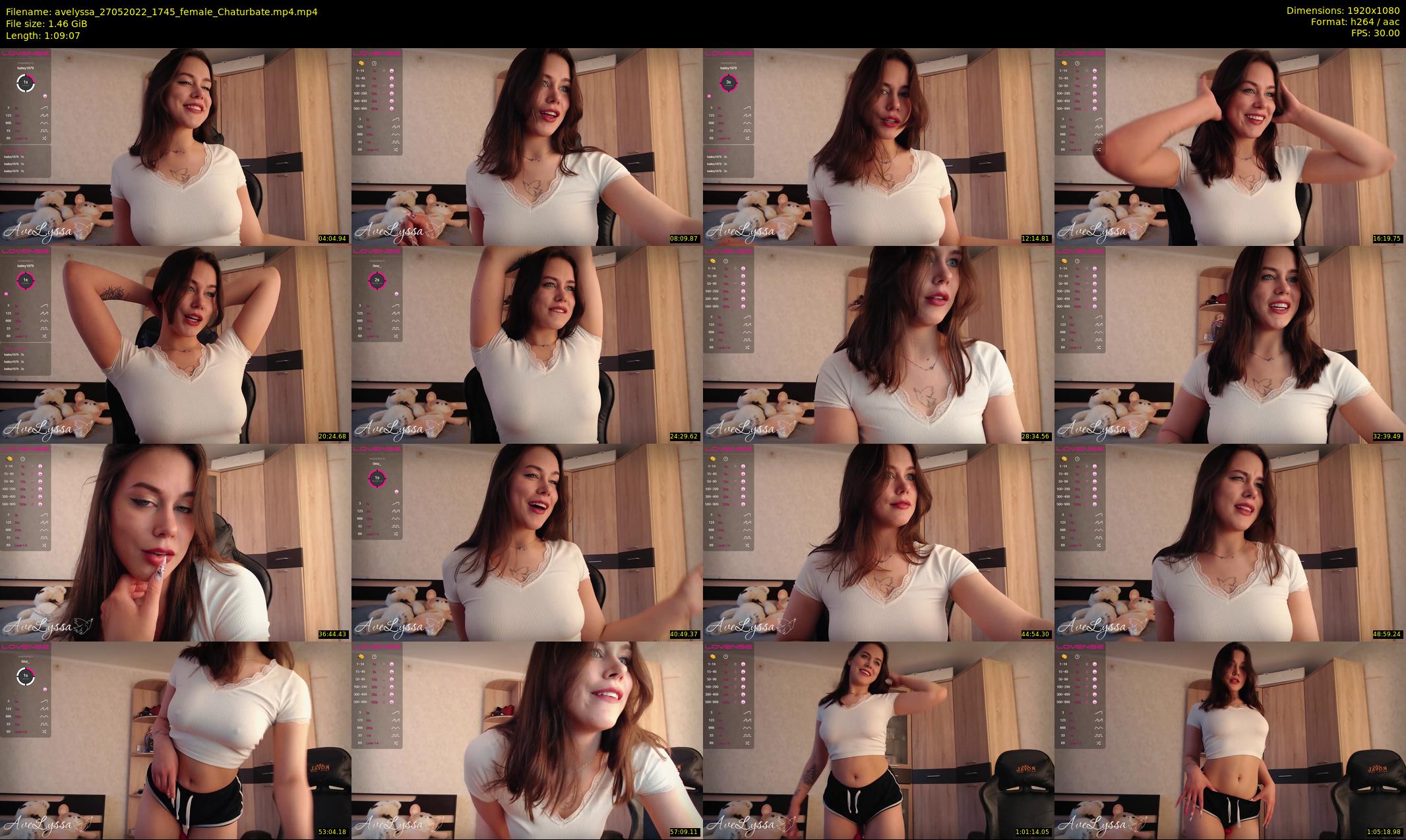 avelyssa — 70 minute Chaturbate female cam show recording, 1080p, May 27, 2022