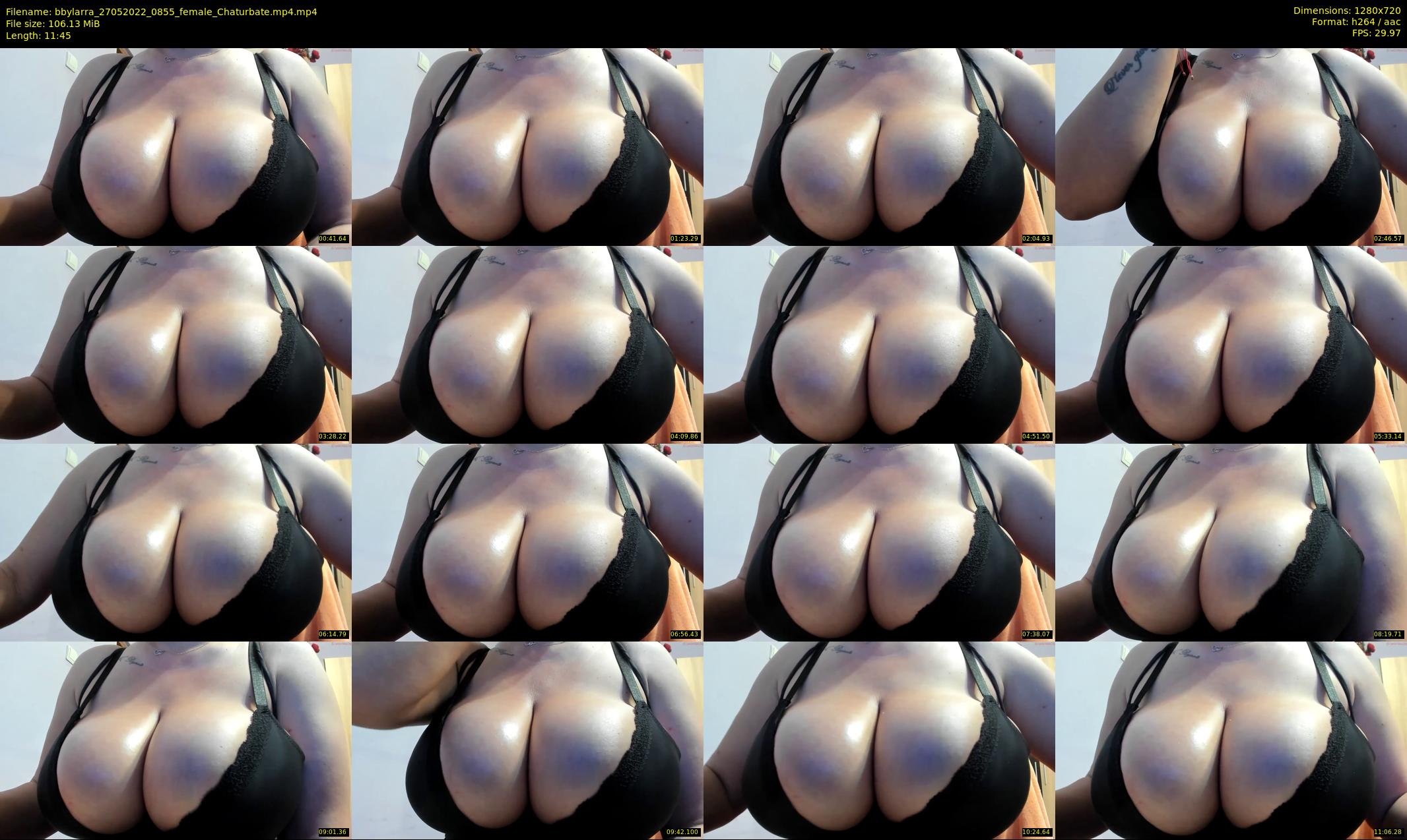 bbylarra — 12 minute Chaturbate couple cam show recording, 720p, May 27, 2022