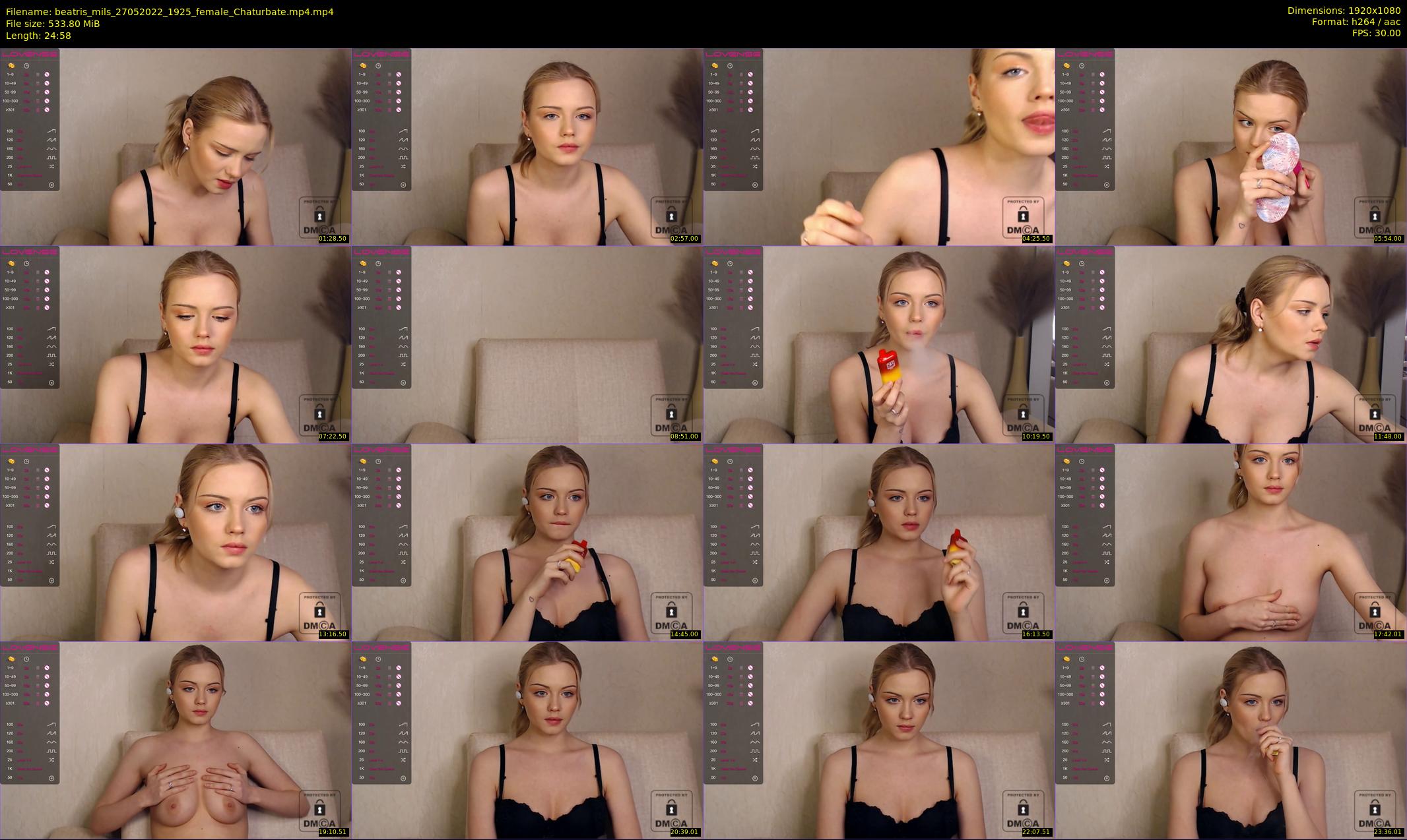 beatris_mils — 25 minute Chaturbate female cam show recording, 1080p, May 27, 2022