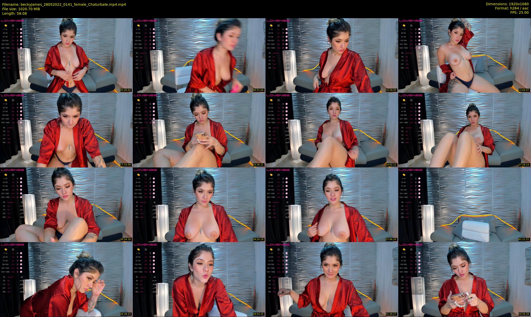 beckyjames — 59 minute Chaturbate female cam show recording, 1080p, May 28, 2022